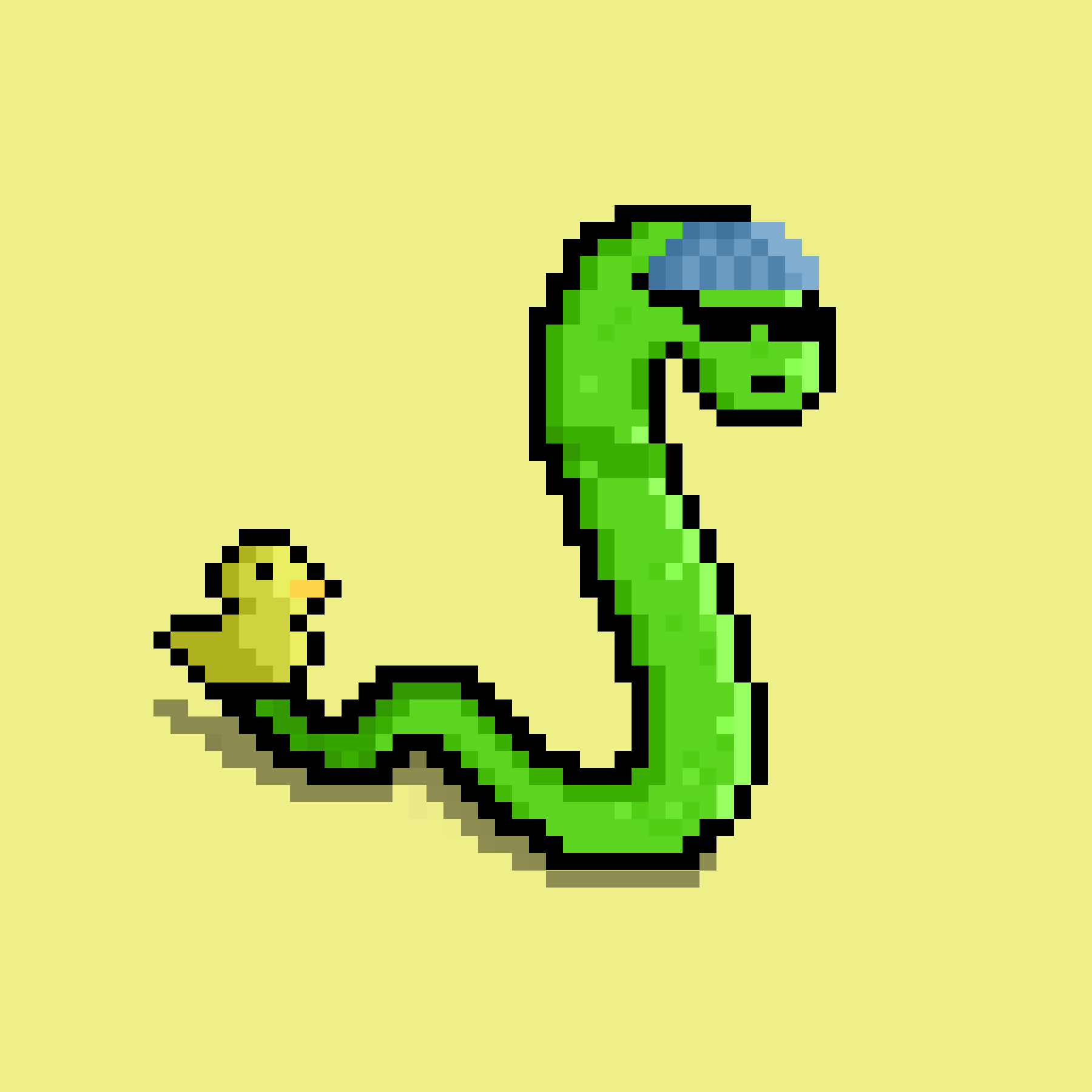 WORM #823 NFT on Algorand