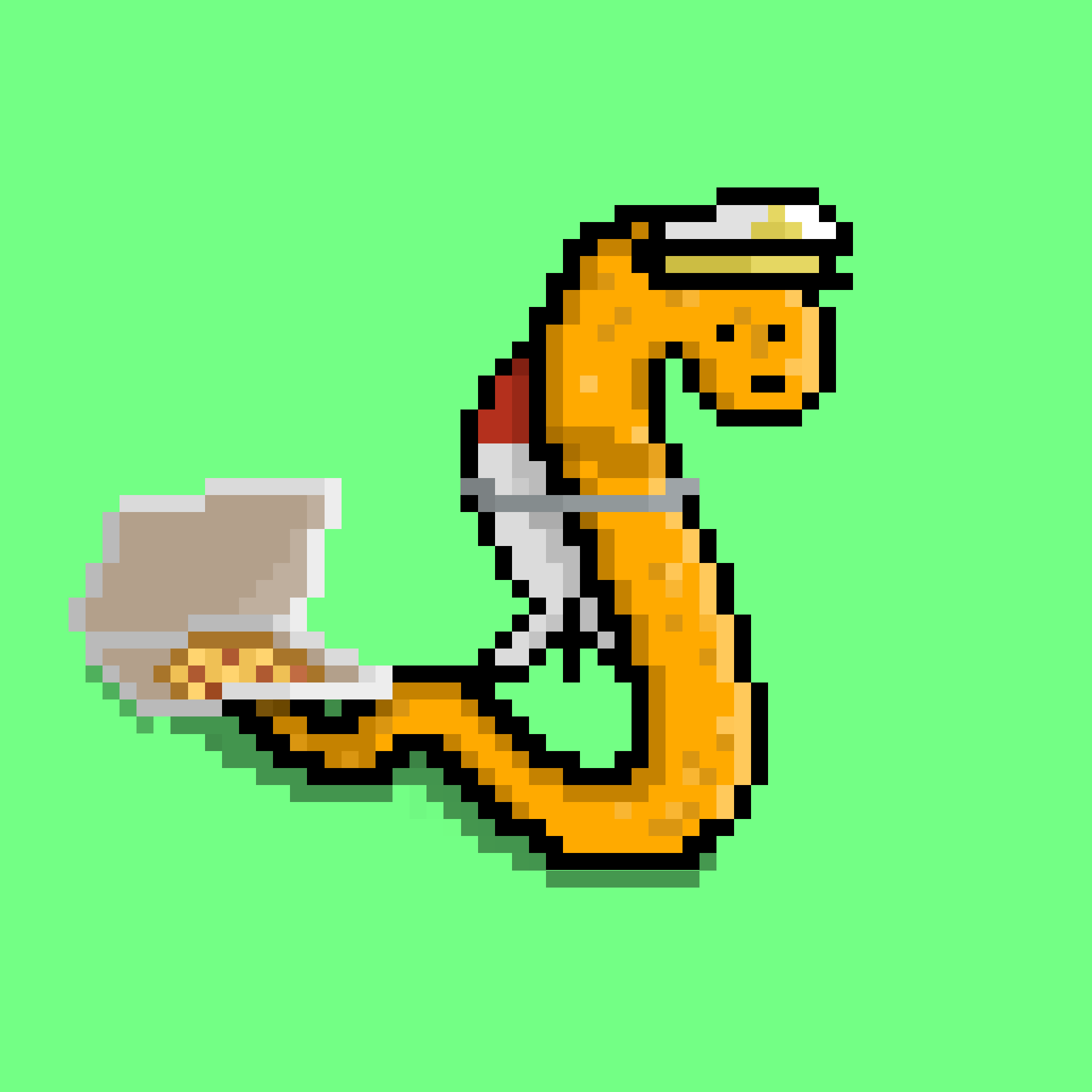 WORM #833 NFT on Algorand