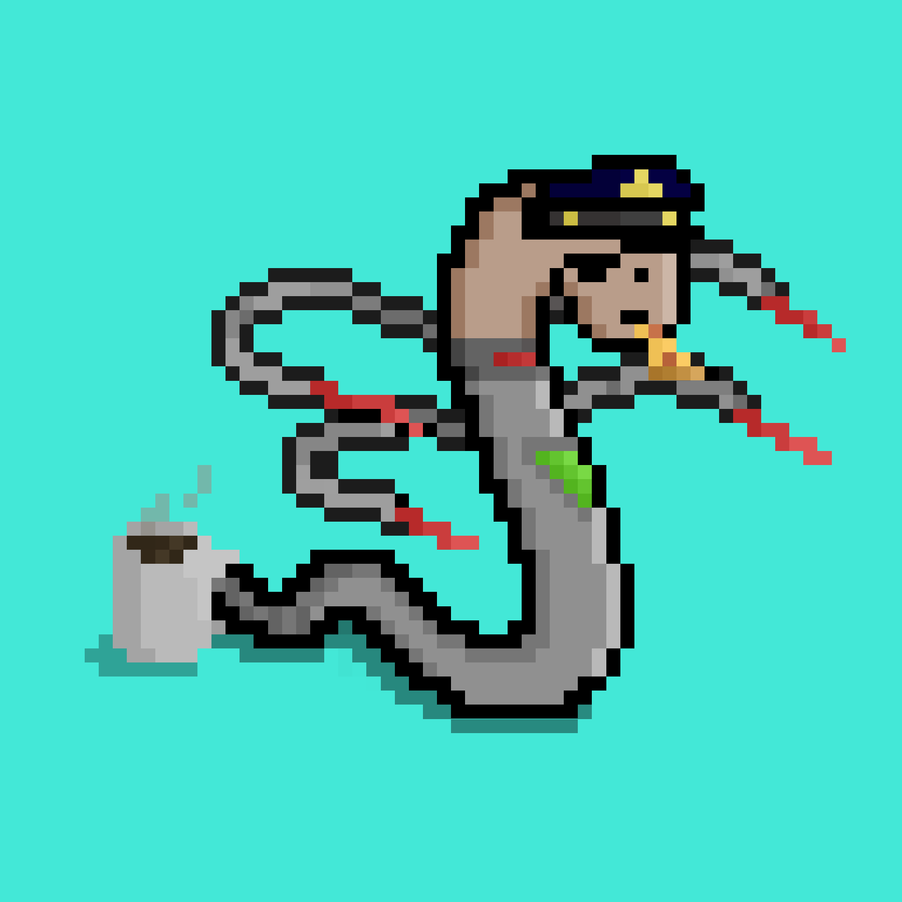 WORM #851 NFT on Algorand