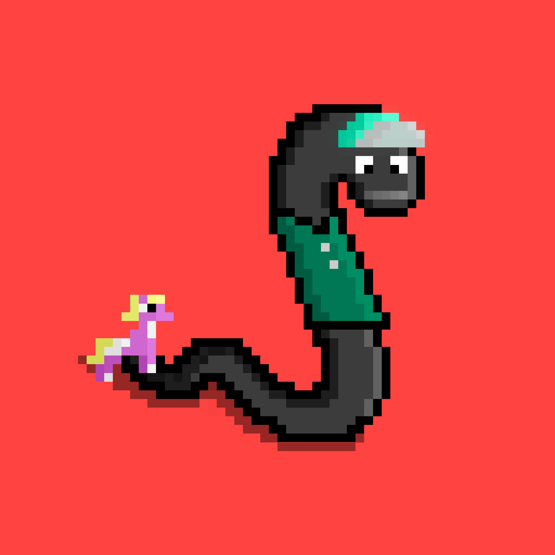 WORM #853 NFT on Algorand