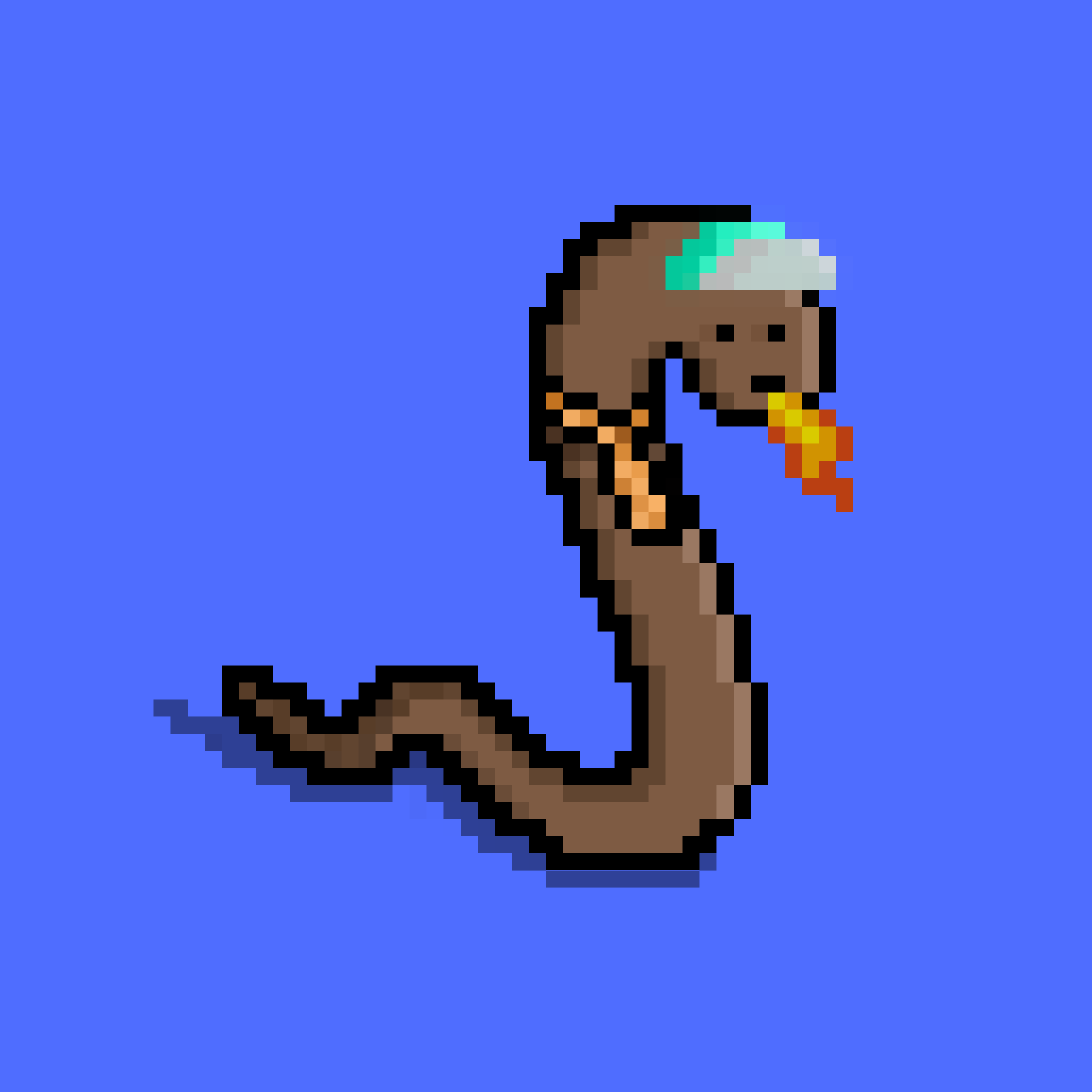 WORM #860 NFT on Algorand