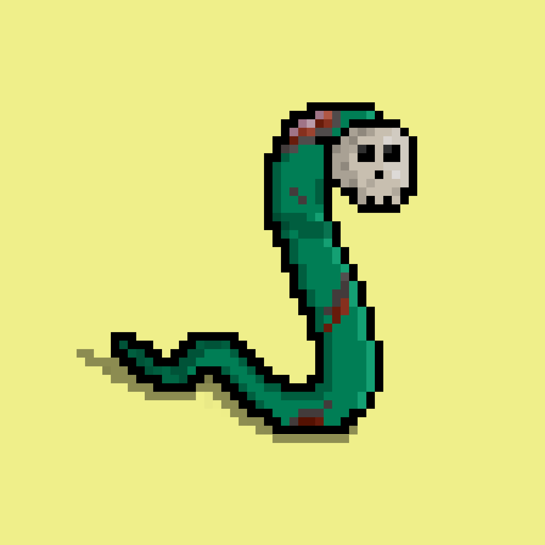 WORM #908 NFT on Algorand