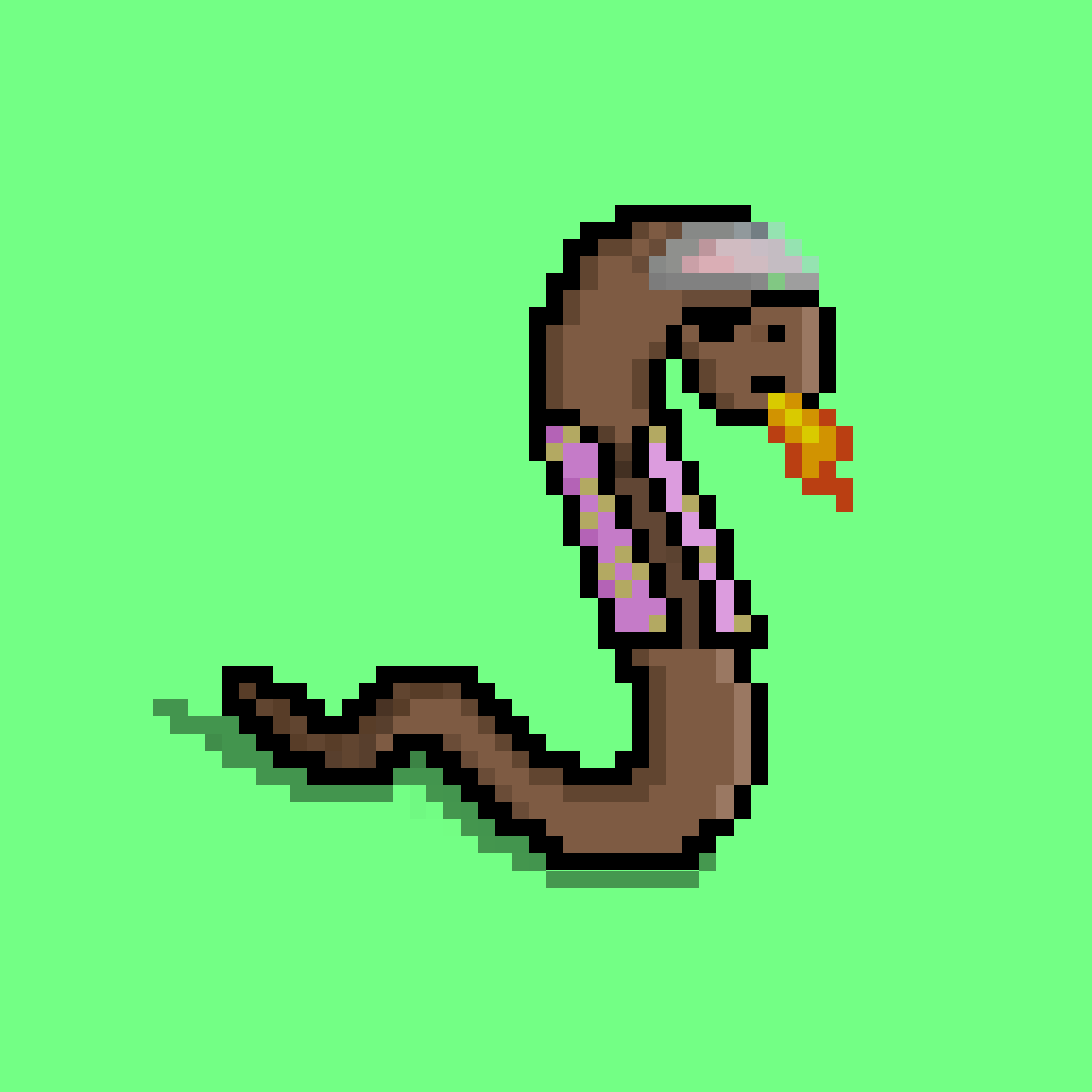 WORM #910 NFT on Algorand