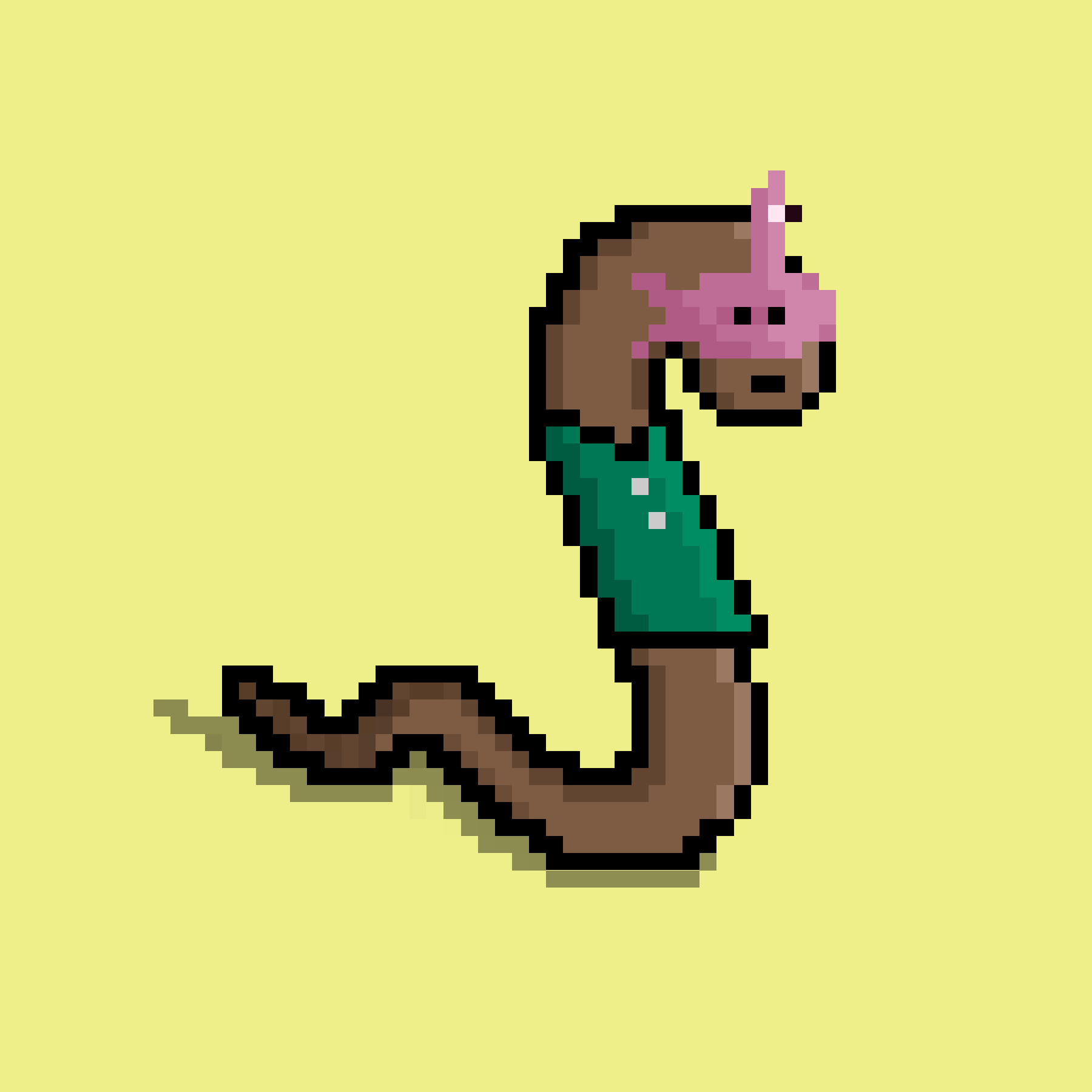 WORM #951 NFT on Algorand