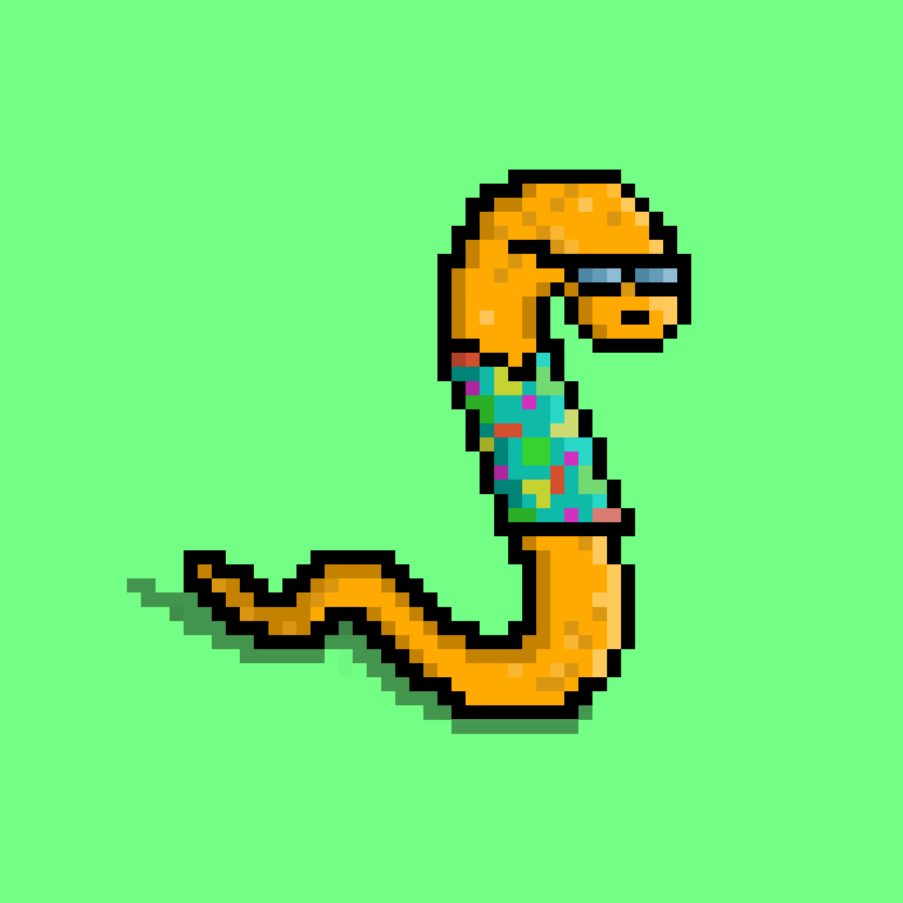 WORM #981 NFT on Algorand