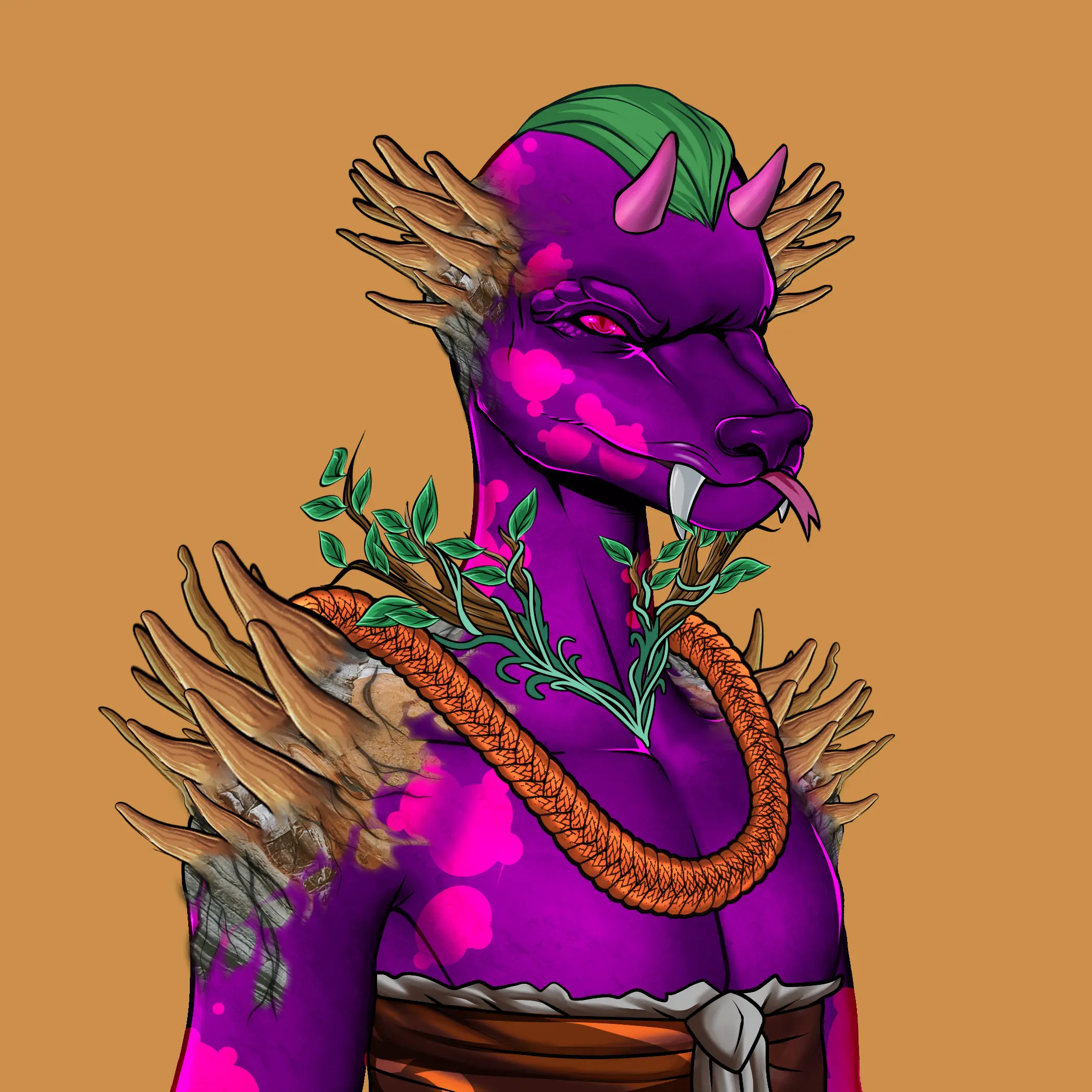 AL-DRAGON 1st PLANT#046 NFT on Algorand