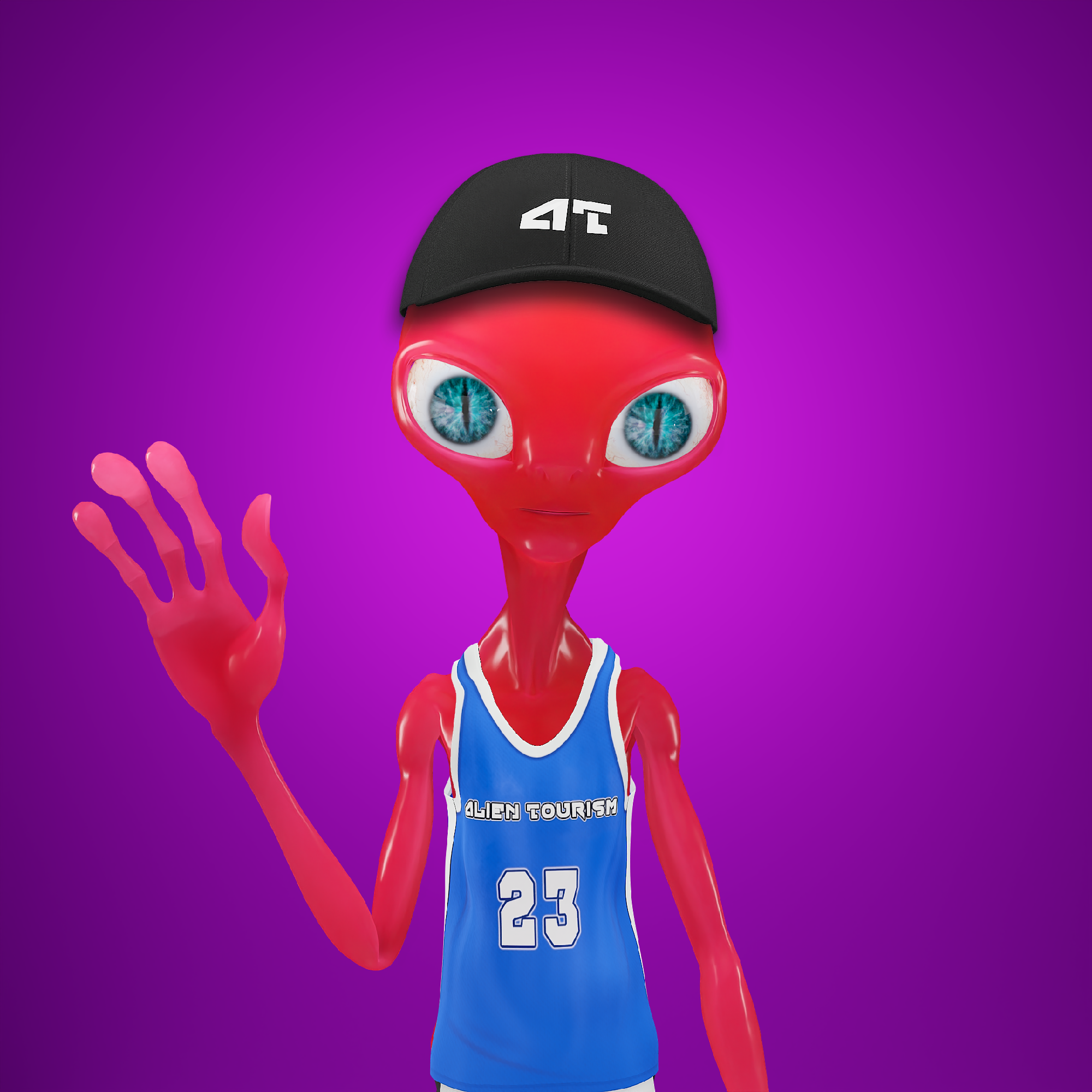Alien Tourism2450 NFT on Algorand