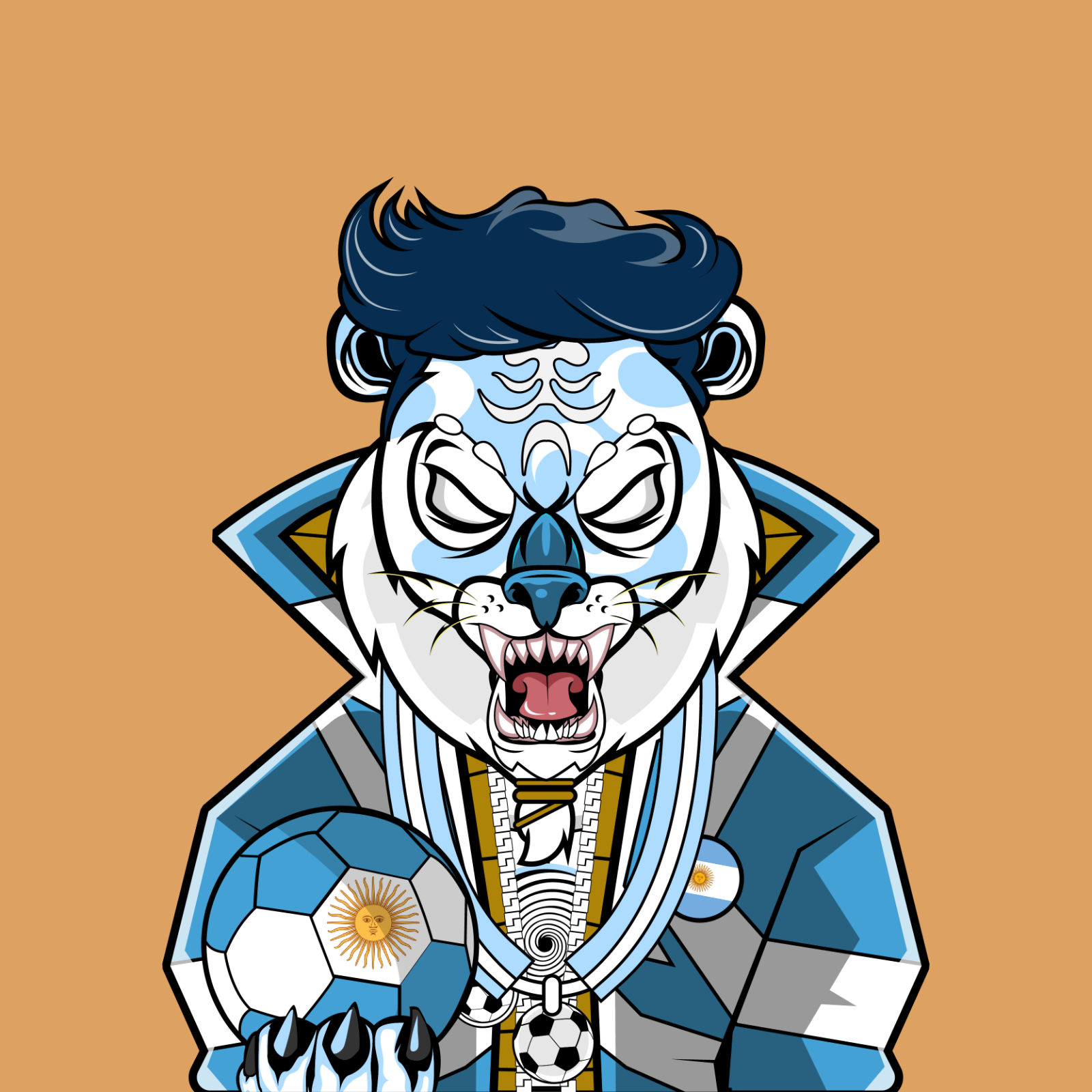 Football TigerChi #0236 NFT on Algorand