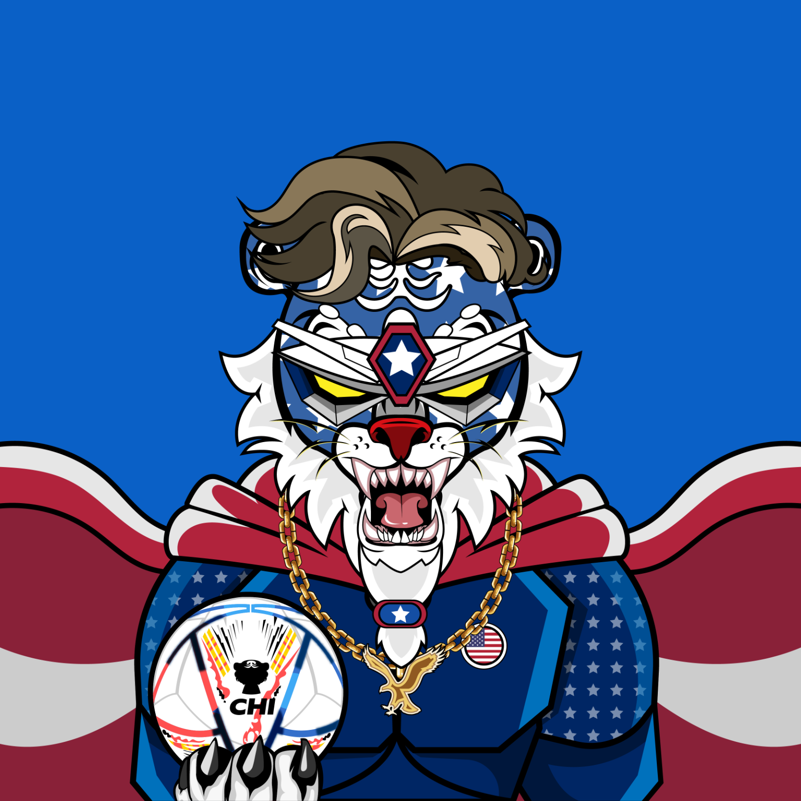 Football TigerChi #1818 NFT on Algorand