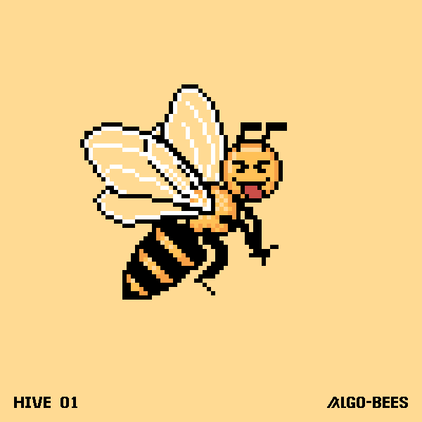 Image of ALGO-BEES H1 #006-06 Cheeky