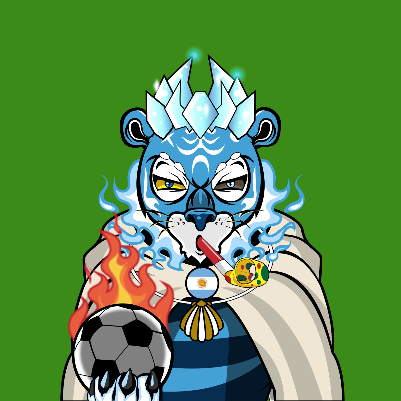 Football TigerChi #1247 NFT on Algorand