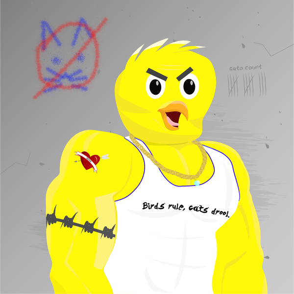 An image of Buff Birb 016