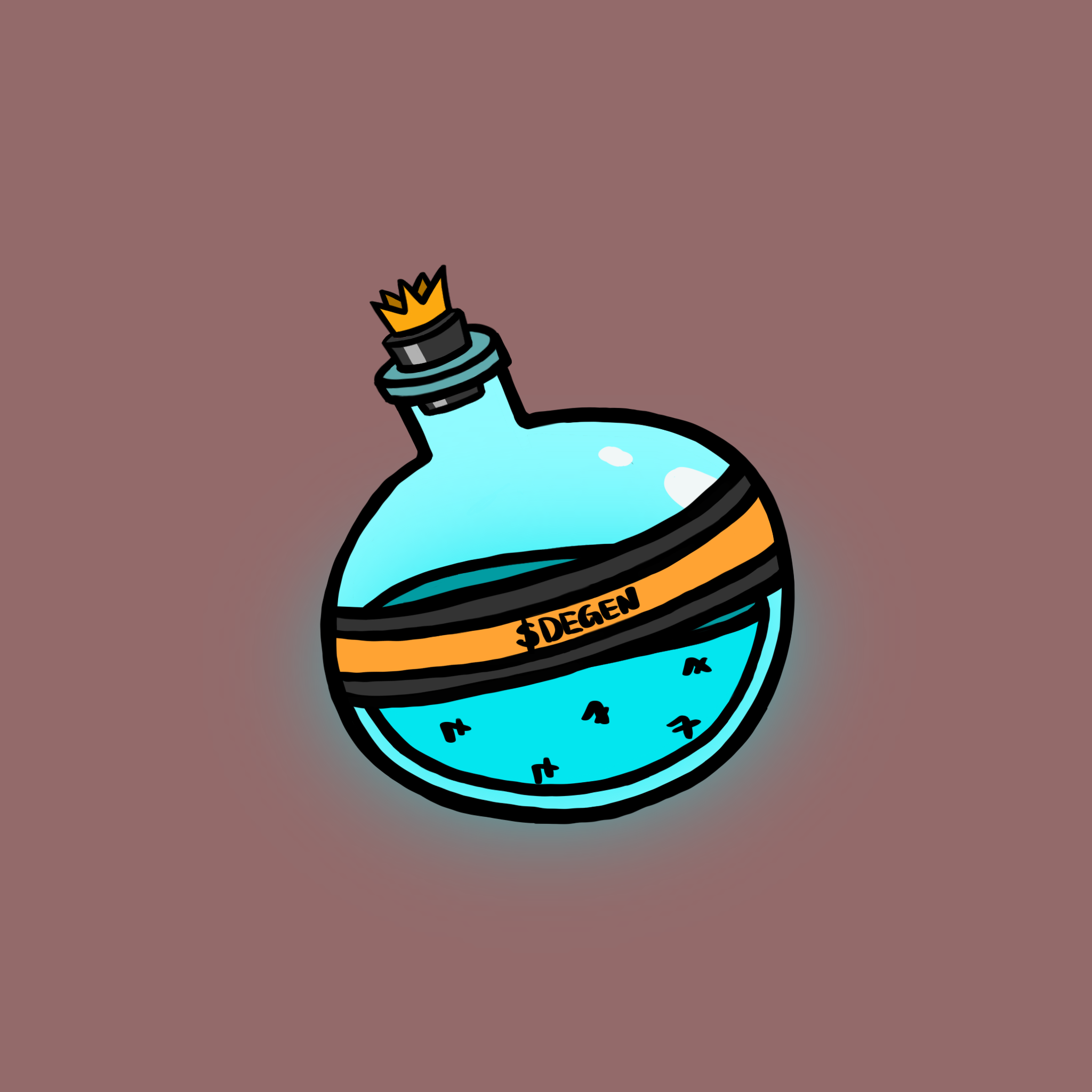 Degen Potion #340 NFT on Algorand