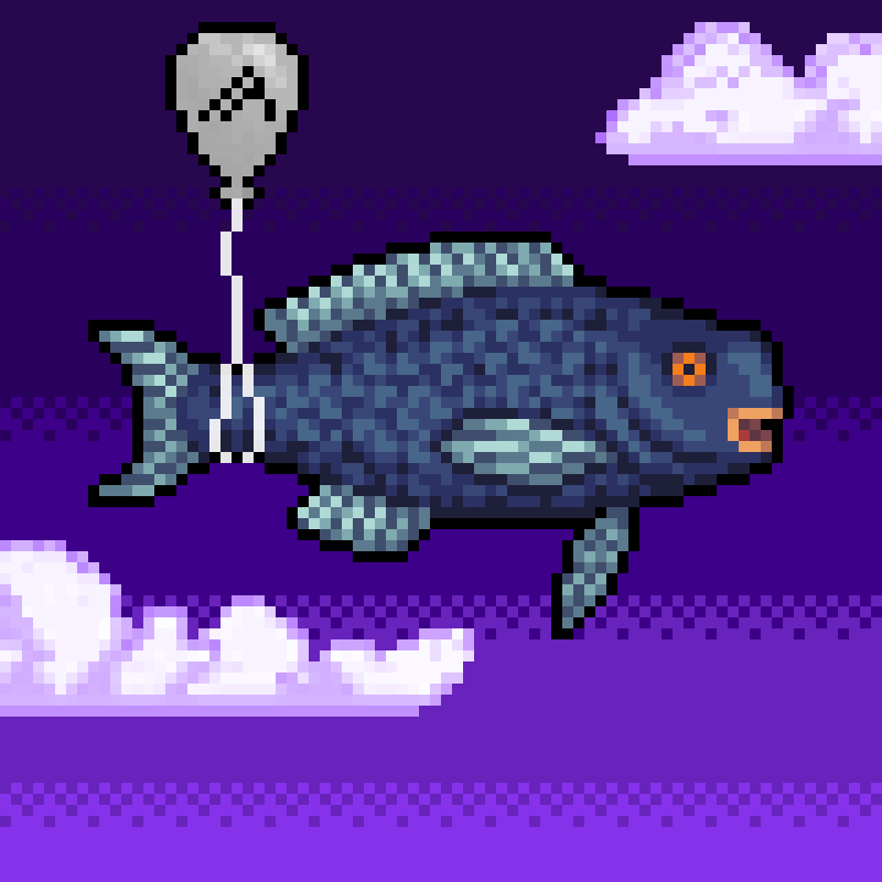 Fighting Fish #886 NFT on Algorand