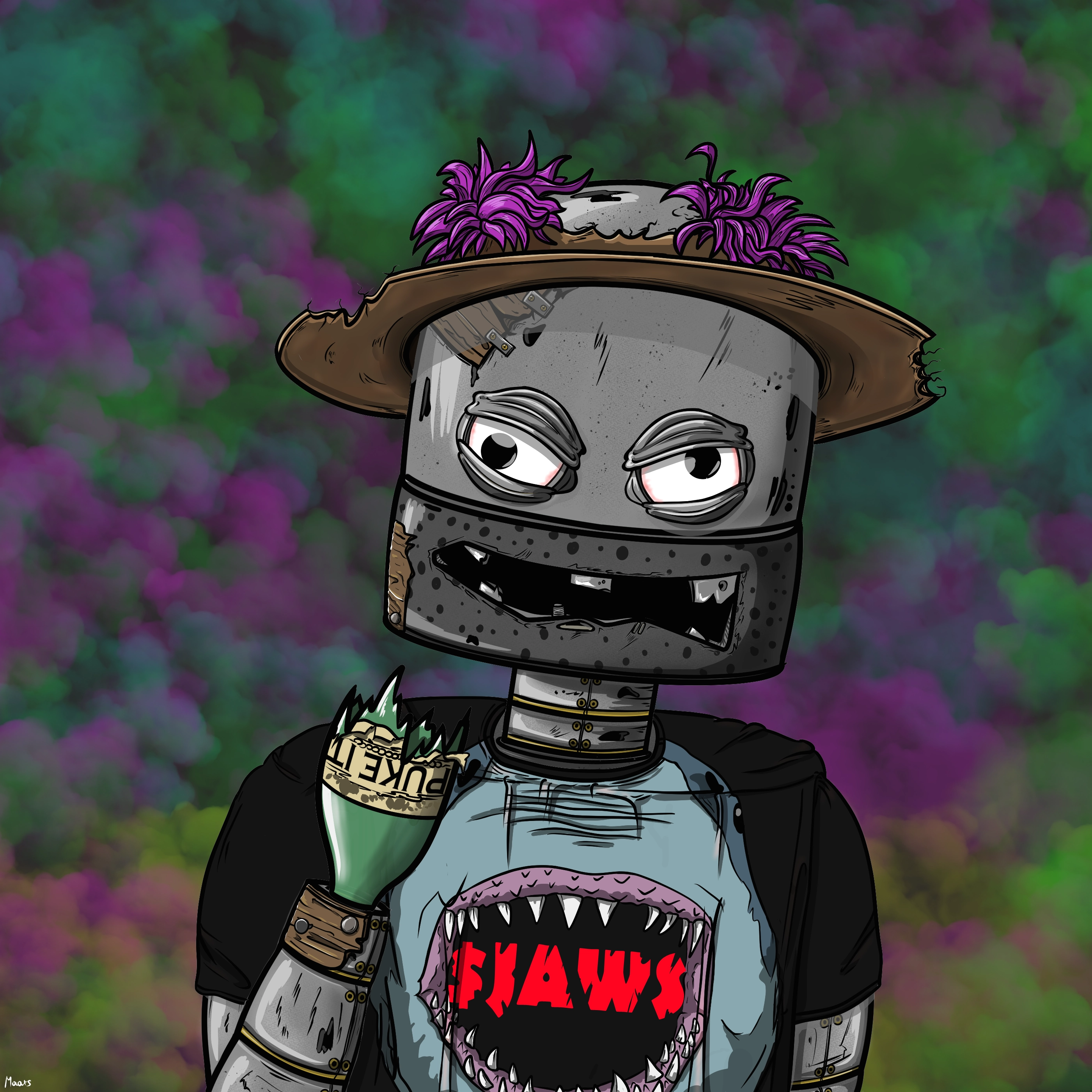 Mental Marvin #758 NFT on Algorand