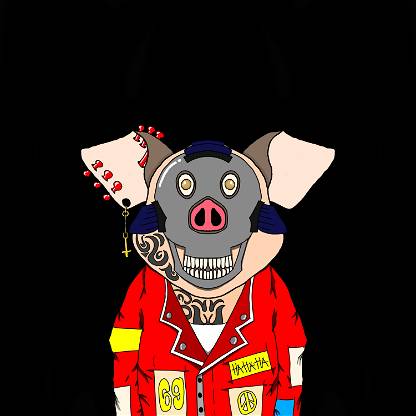 ADDICT PIG #019 - COLLAB RAGEDS