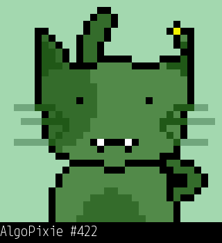 Algo Pixie #422 NFT on Algorand