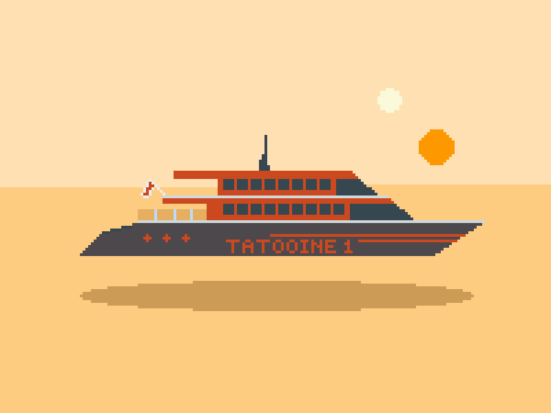 Super Yacht Tatooine 1
