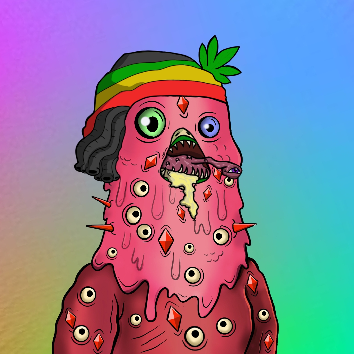 Mutant Ghetto Pigeon #389 NFT on Algorand