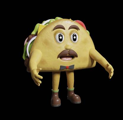 3D Taco Man OG v2