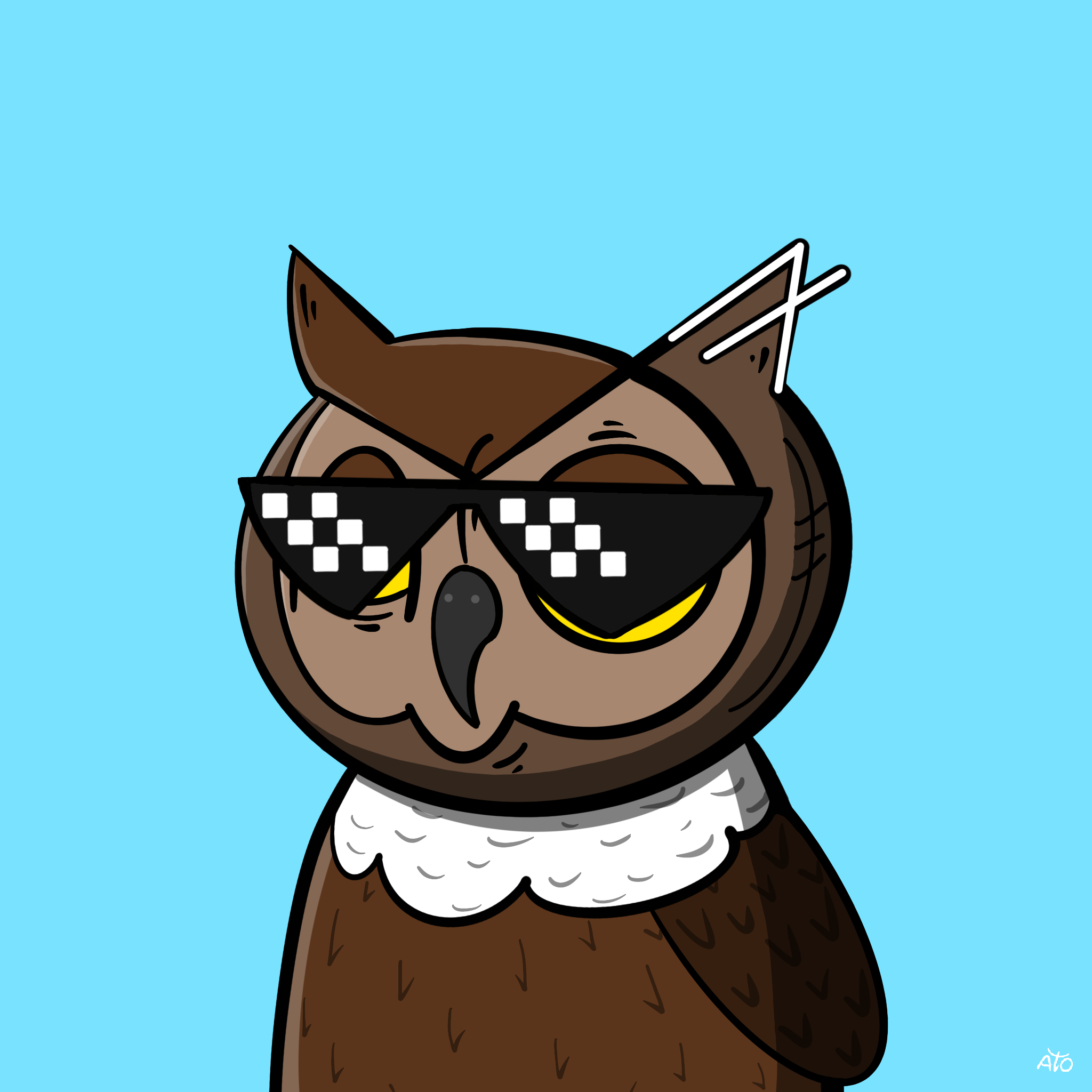 AOWL #325 NFT on Algorand