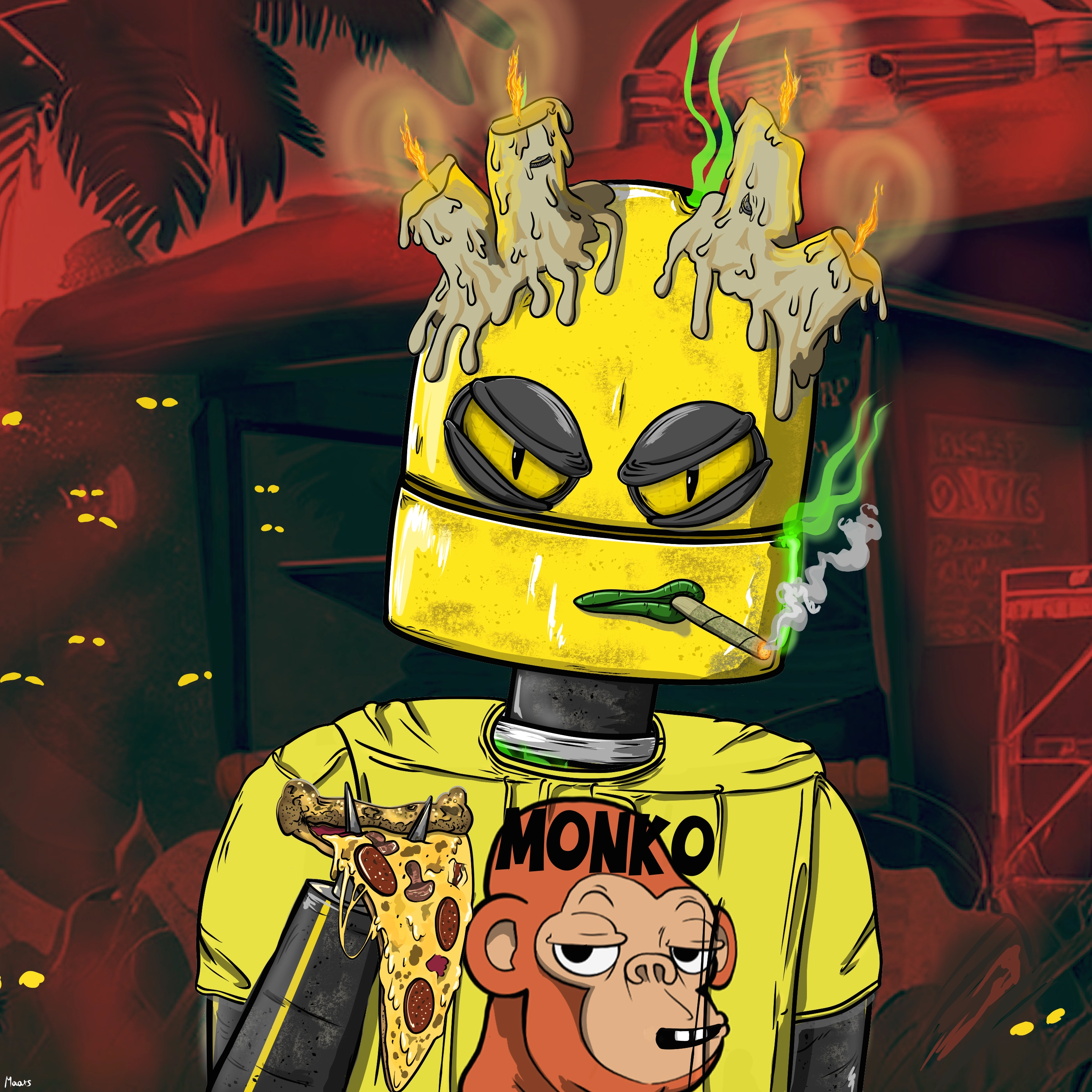 Mental Marvin #83 NFT on Algorand