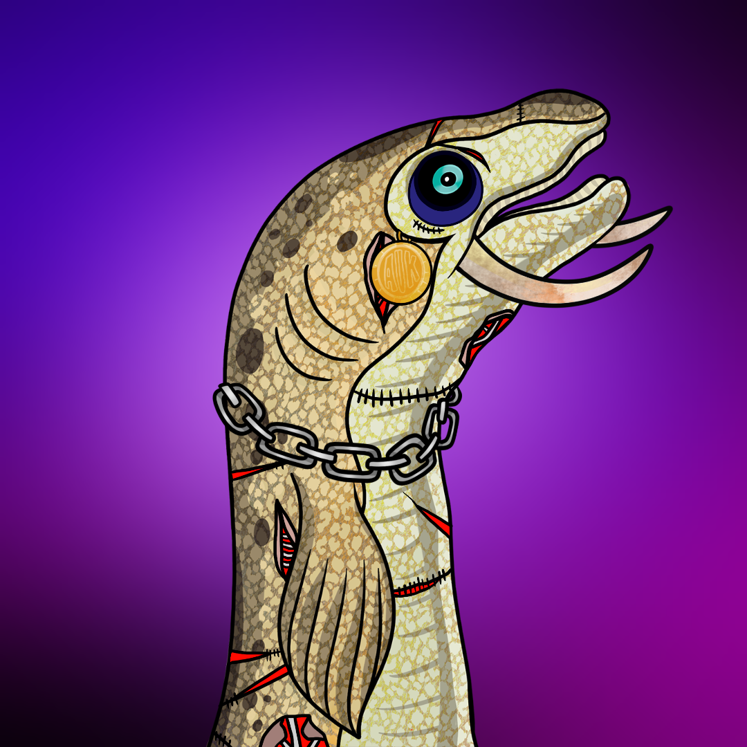 Poppin Eels #1077 NFT on Algorand