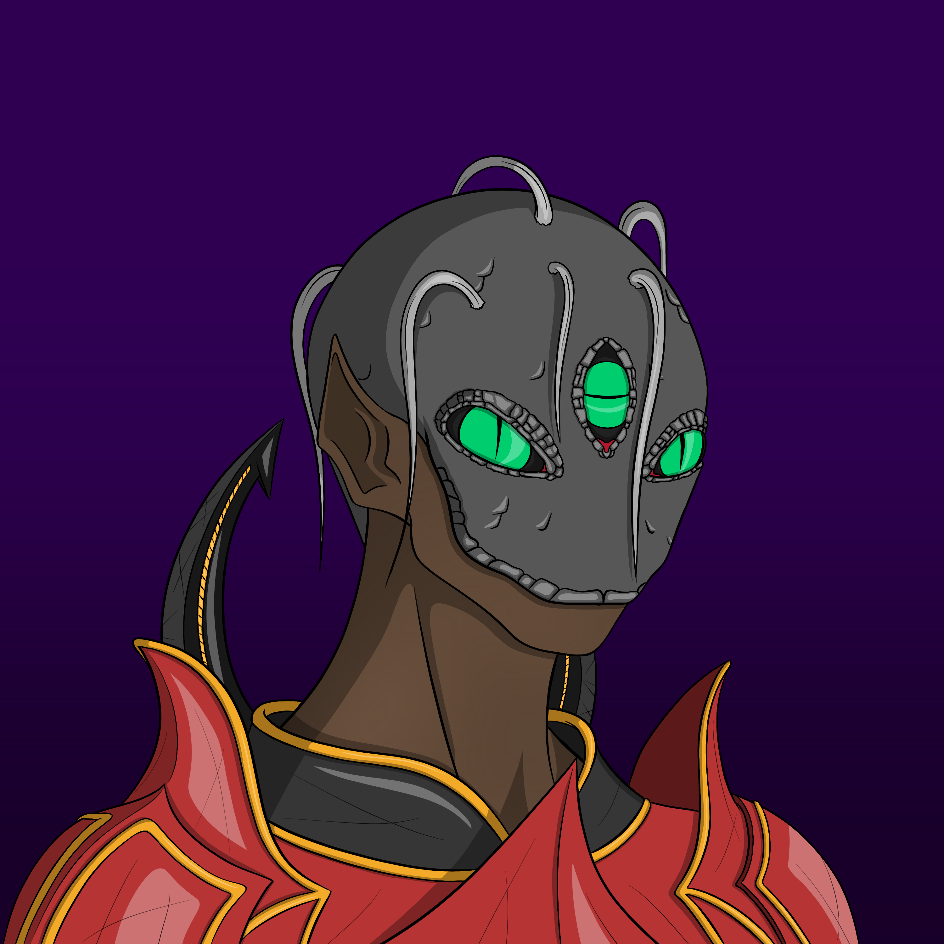 Dark Coin Champion #0773 NFT on Algorand