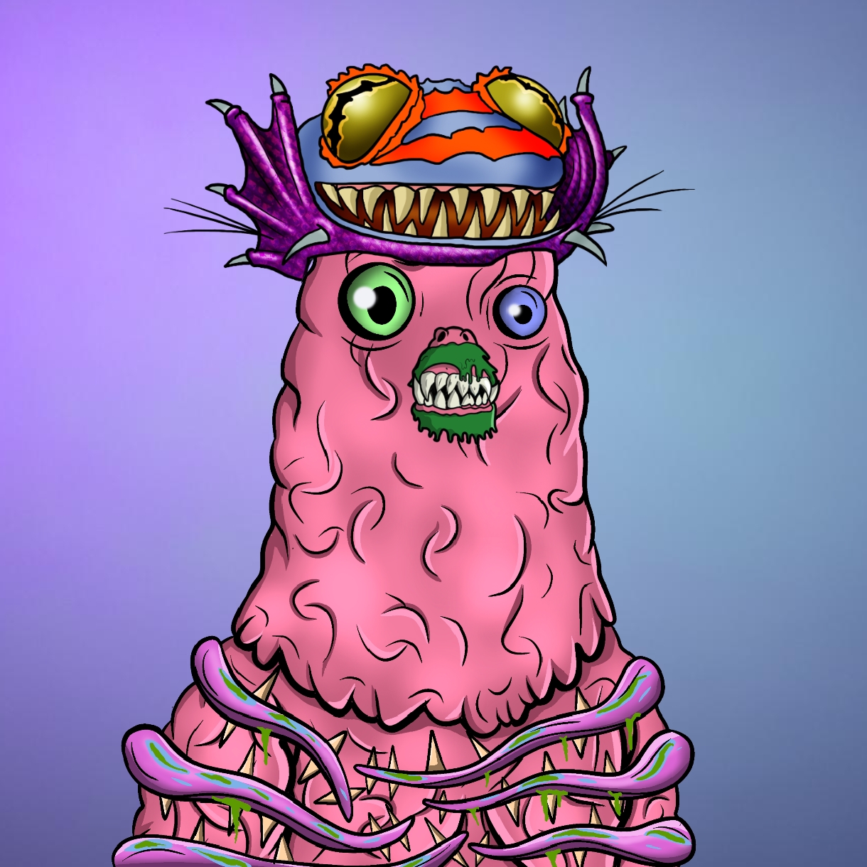 Mutant Ghetto Pigeon #557 NFT on Algorand