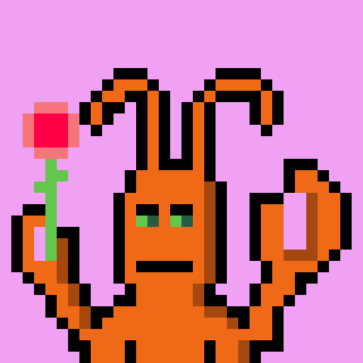 An image of Pixel Lobster #215