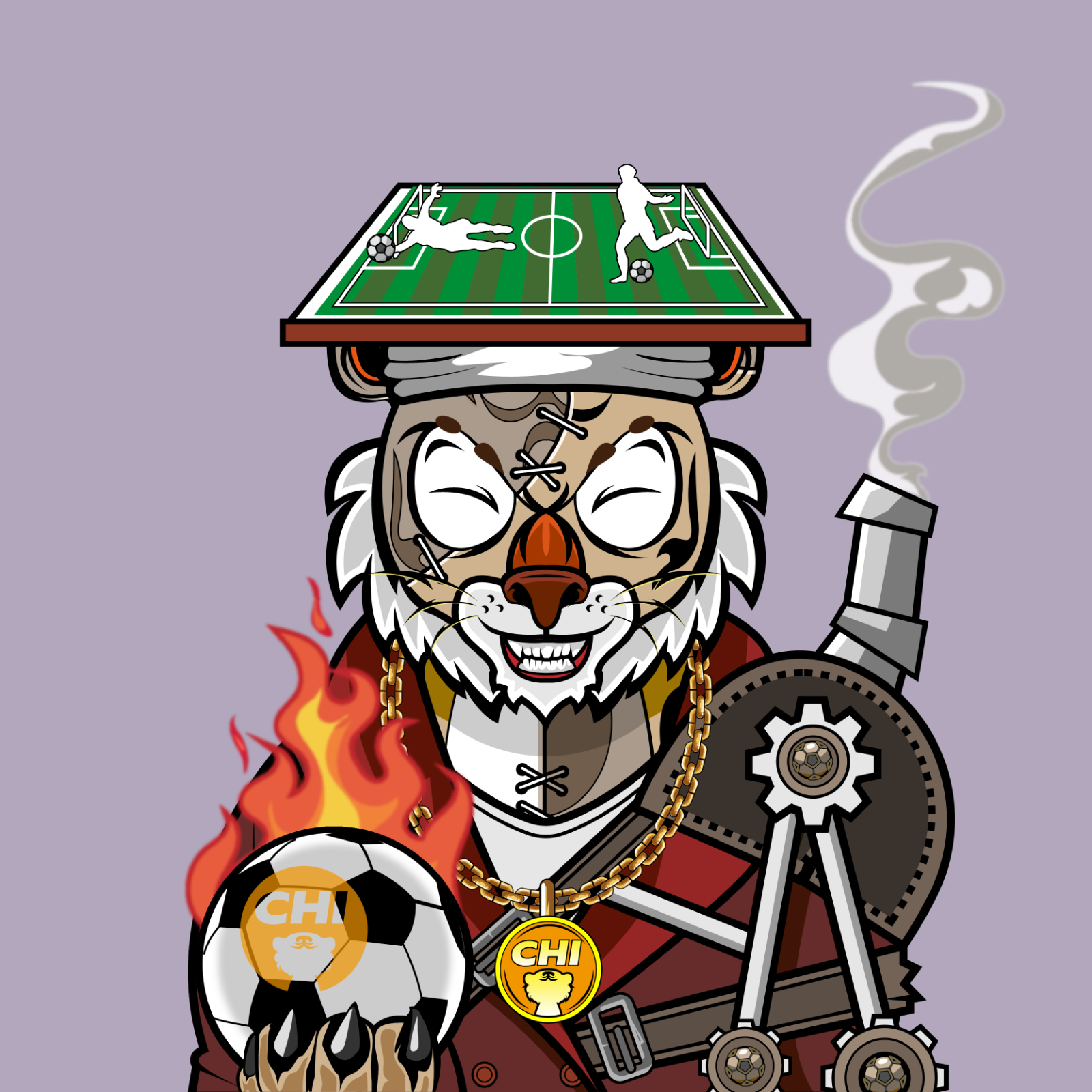 Football TigerChi #1981 NFT on Algorand