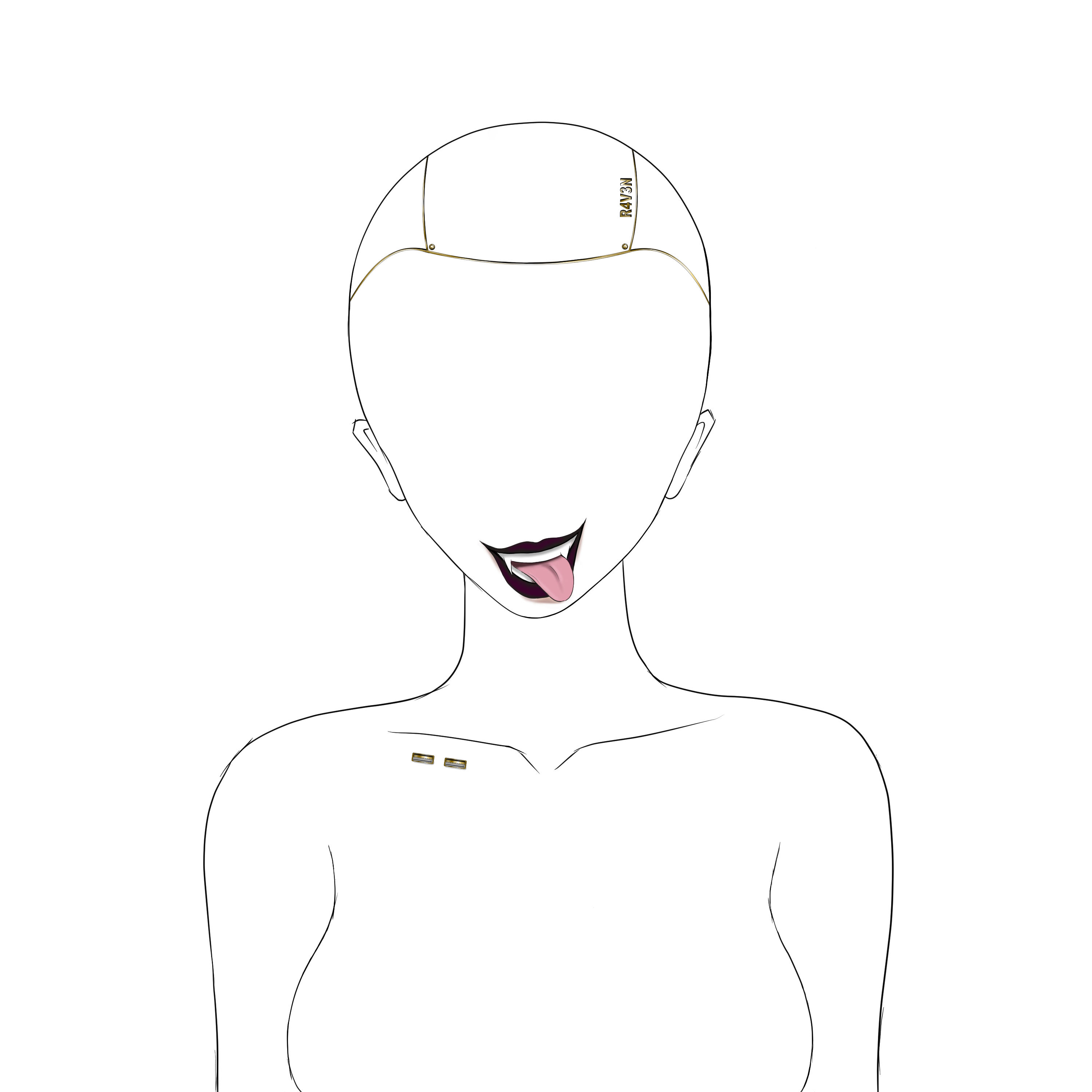 R4V3N Trait - Mouth 19 NFT on Algorand