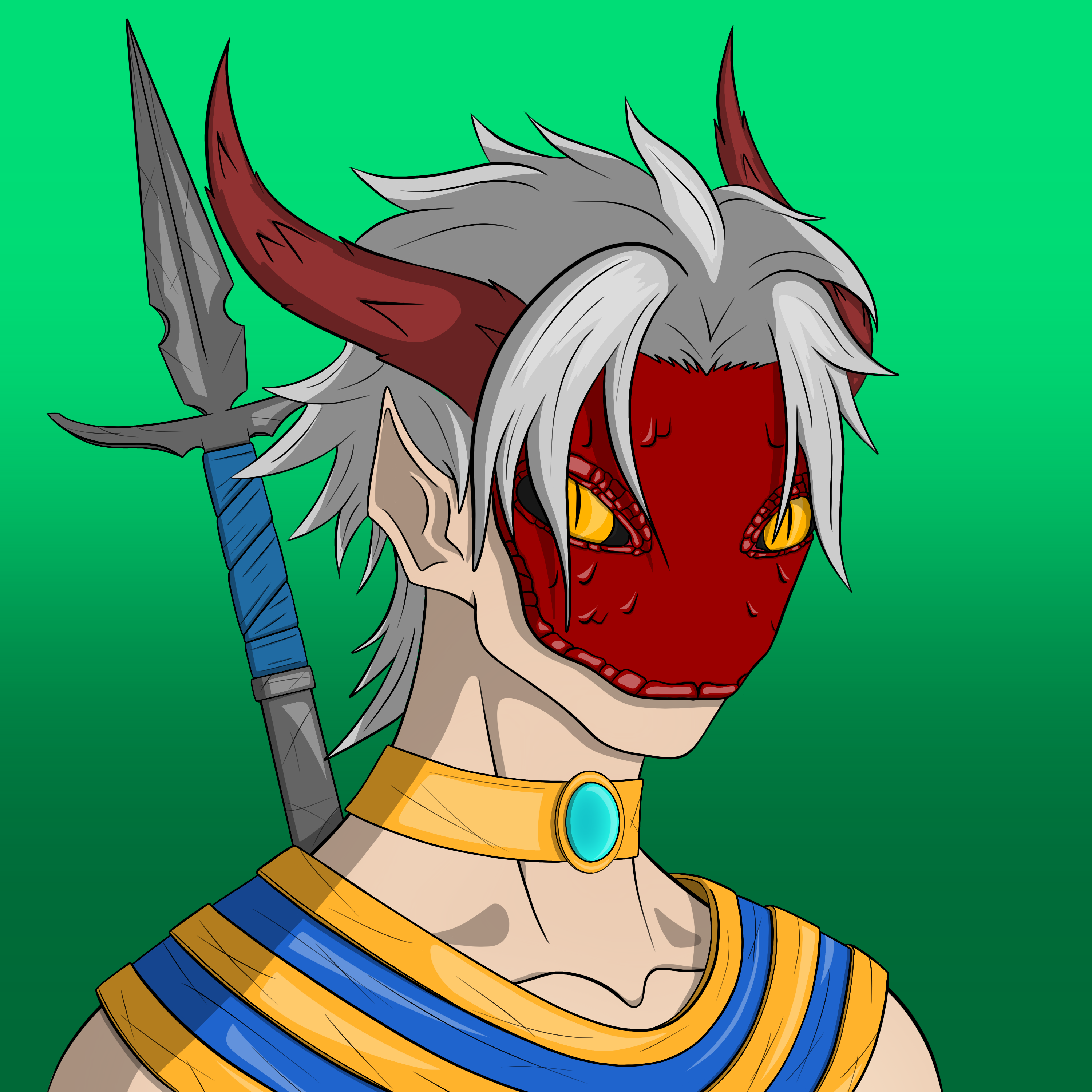 Dark Coin Champion #0453 NFT on Algorand