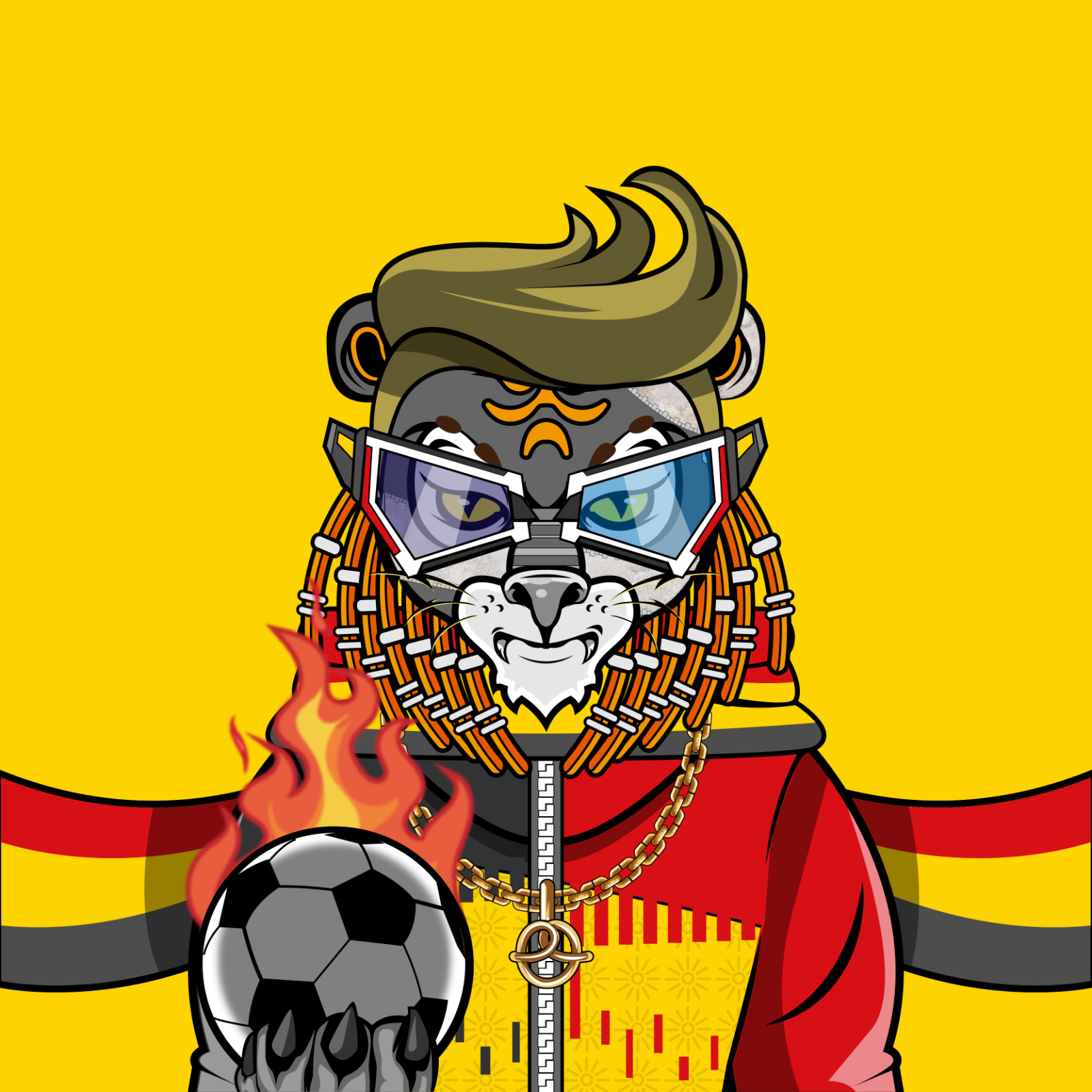 Football TigerChi #0421 NFT on Algorand