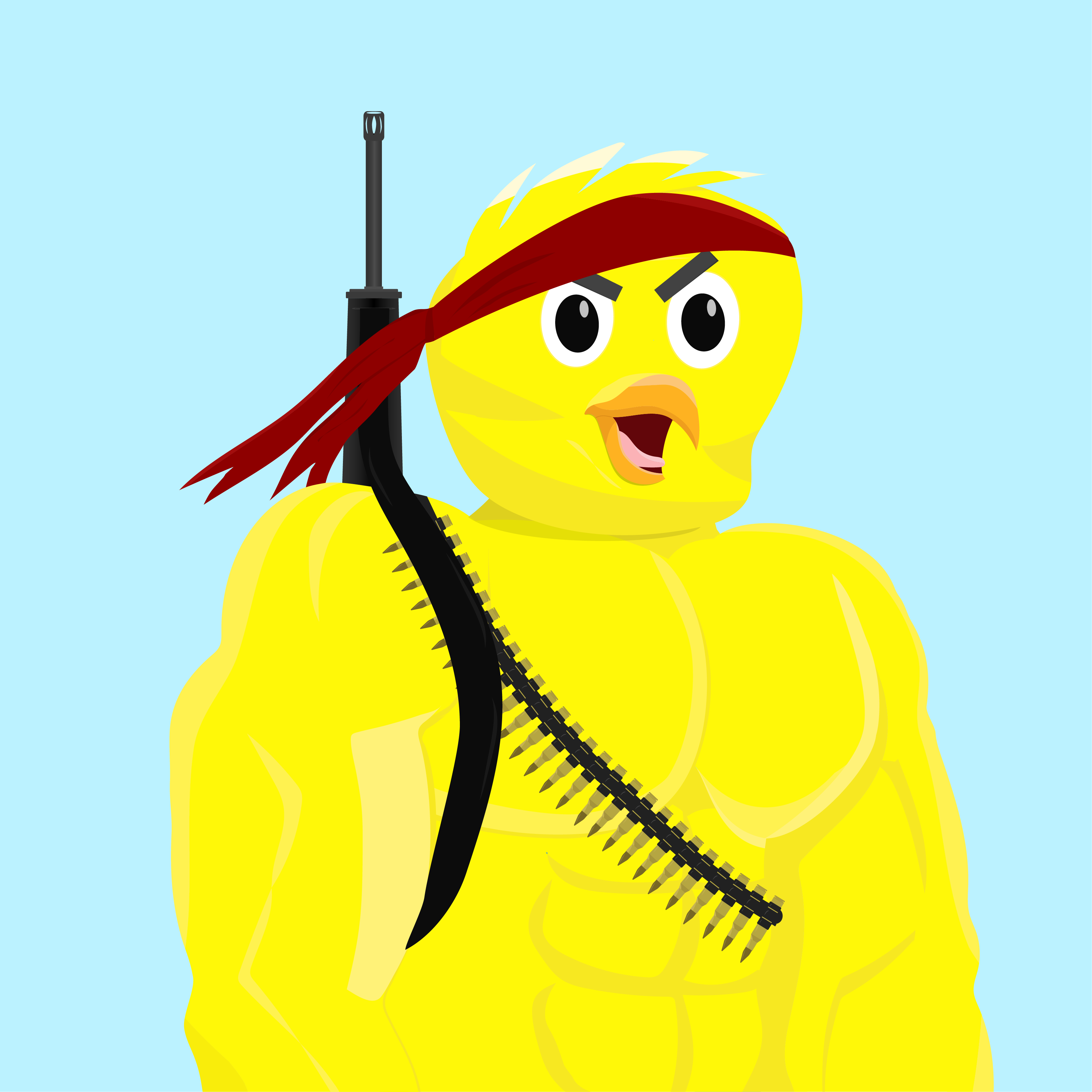 Buff Birb 046 NFT on Algorand
