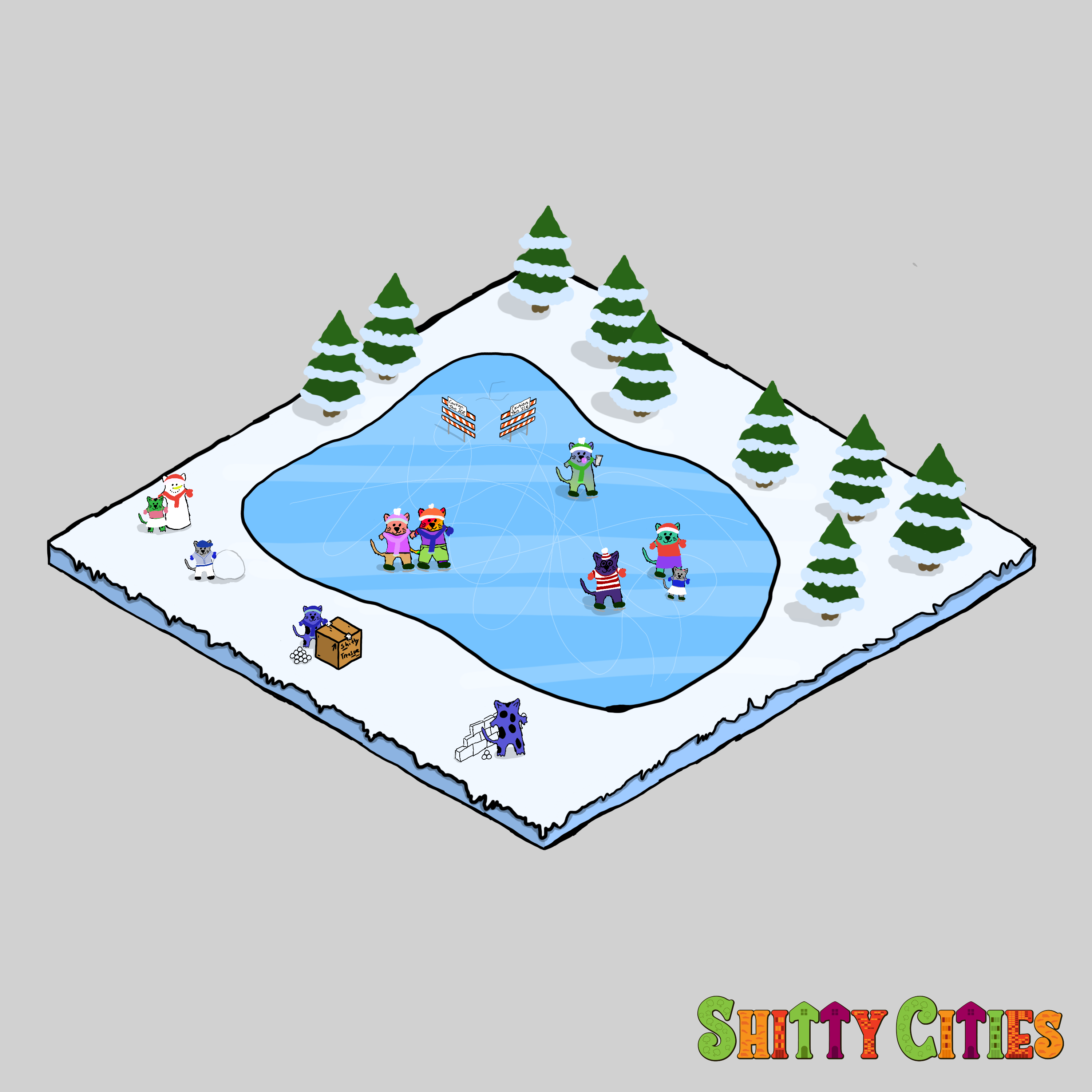 SCB12 - Frozen Pond