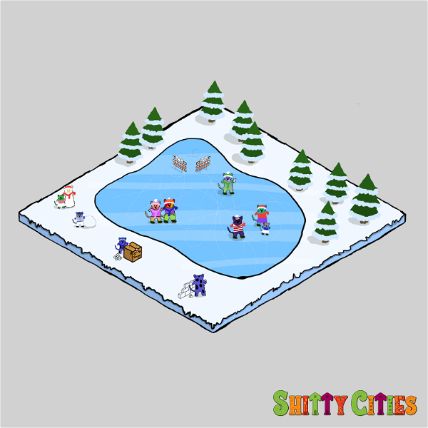 Image of SCB12 - Frozen Pond