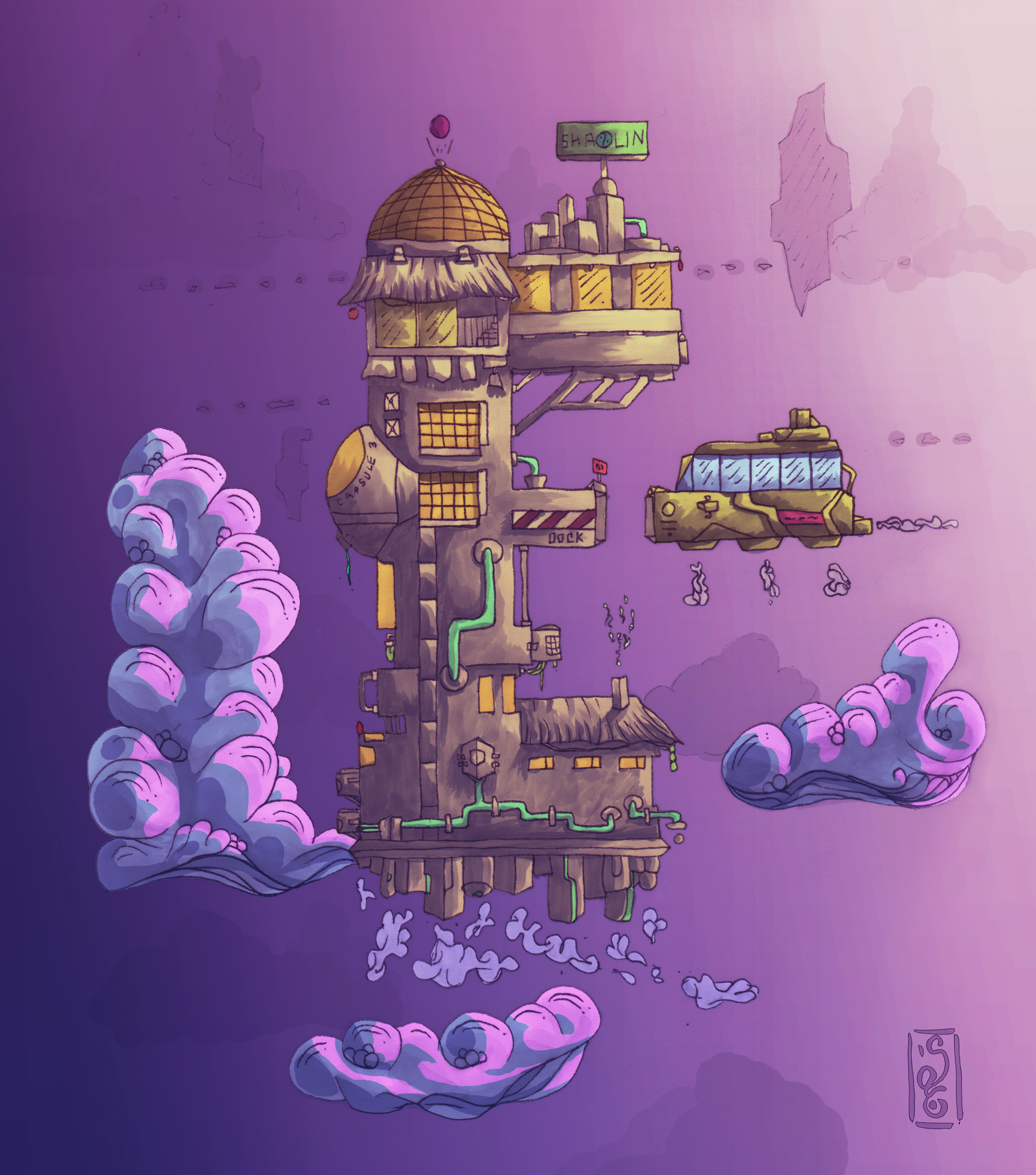 Soaring Agoras: SHAOLIN! NFT on Algorand
