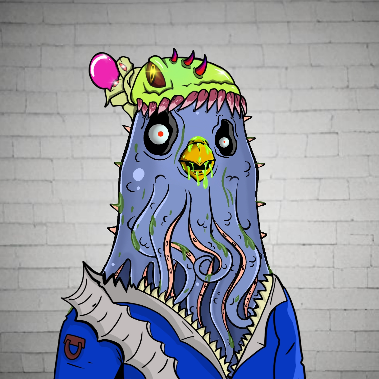 Mutant Ghetto Pigeon #398 NFT on Algorand