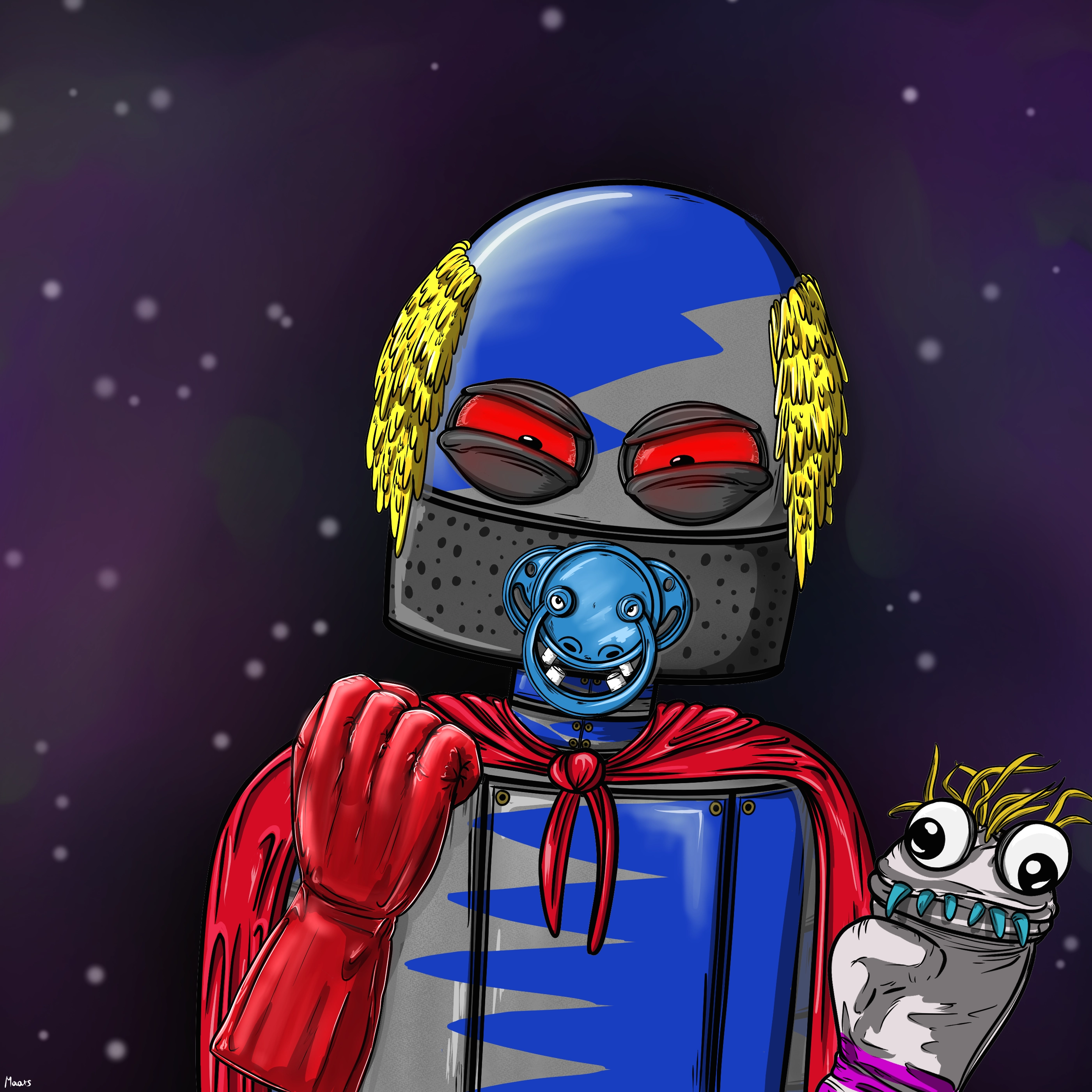 Mental Marvin #3352 NFT on Algorand