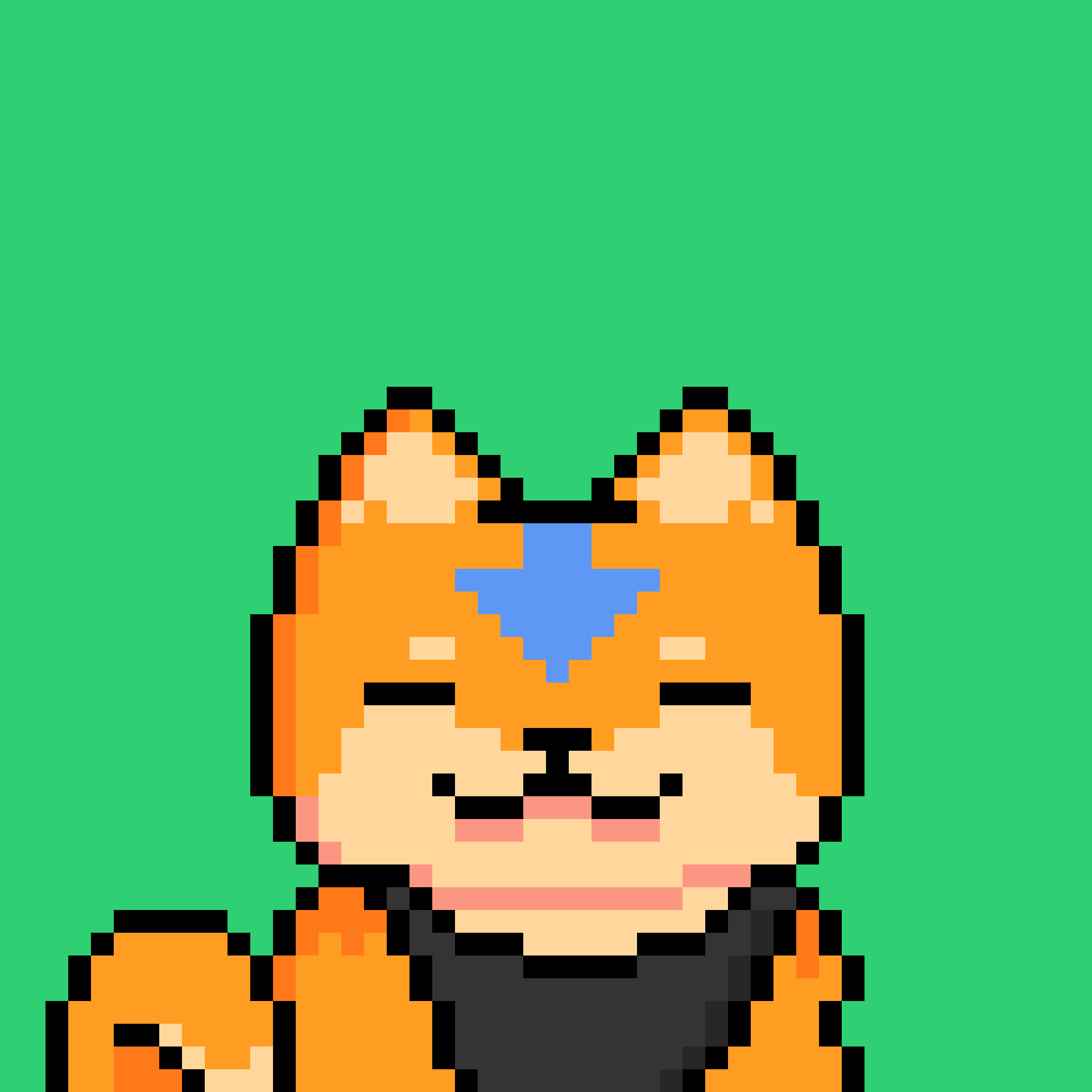 Pixel Inu #453 NFT on Algorand