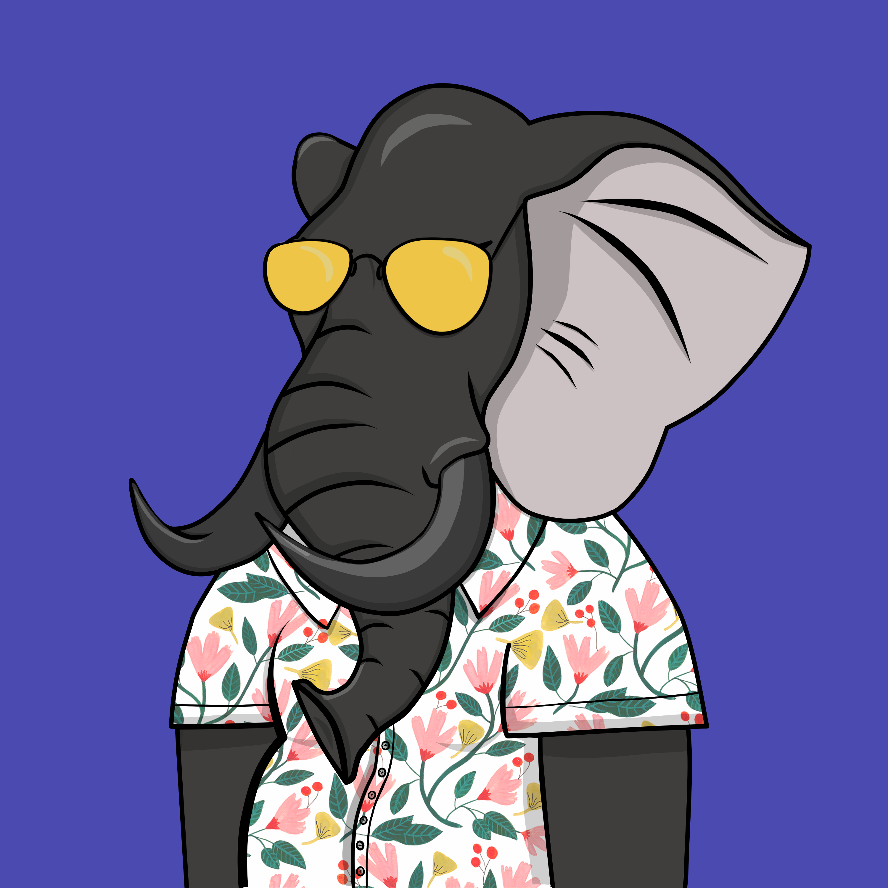 Elephalgos #8 NFT on Algorand