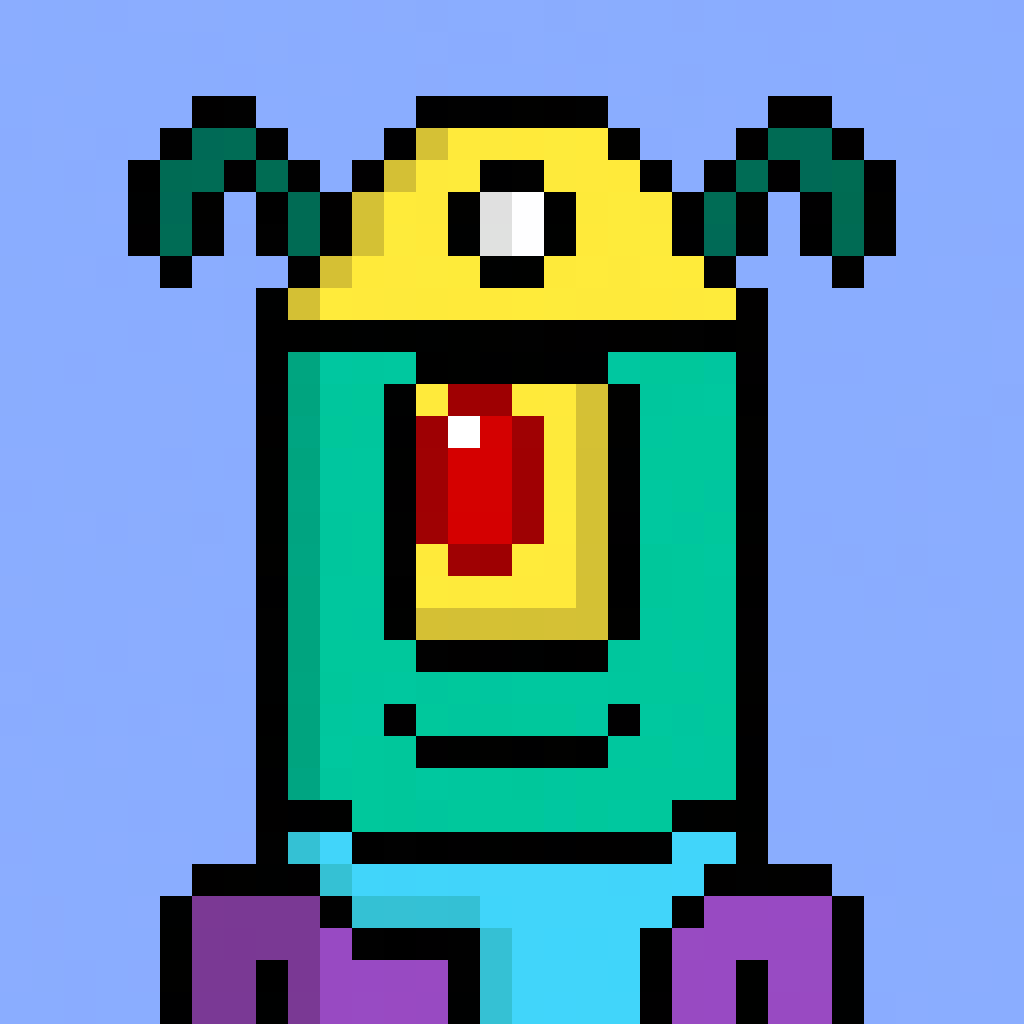 Pixel Plankton #82 NFT on Algorand