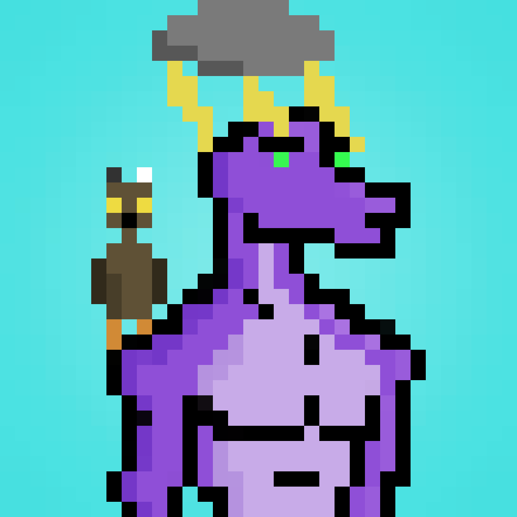 Pixel Dragon: #447 NFT on Algorand