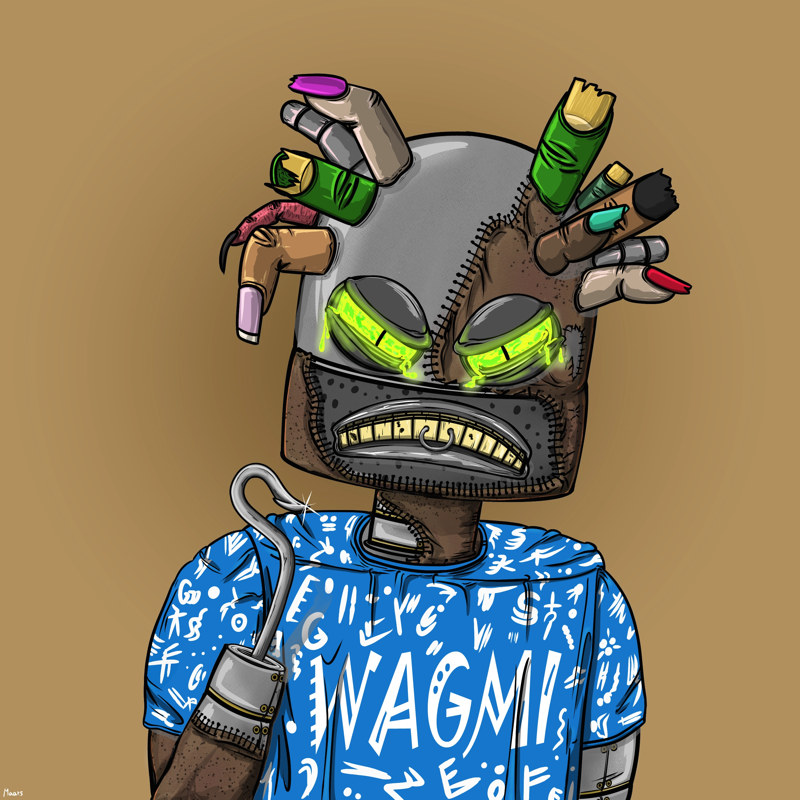 Mental Marvin #1902 NFT on Algorand
