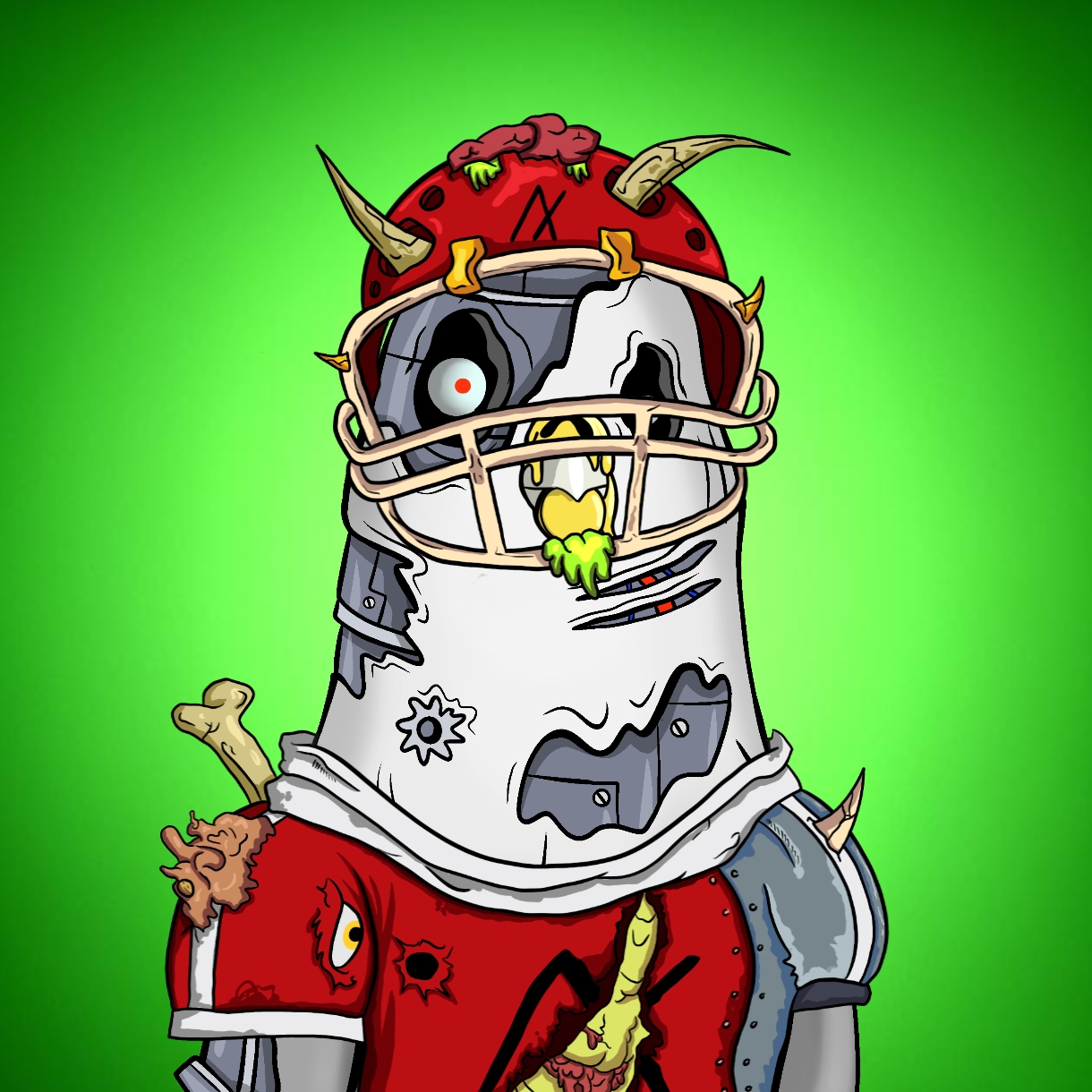 Mutant Ghetto Pigeon #658 NFT on Algorand