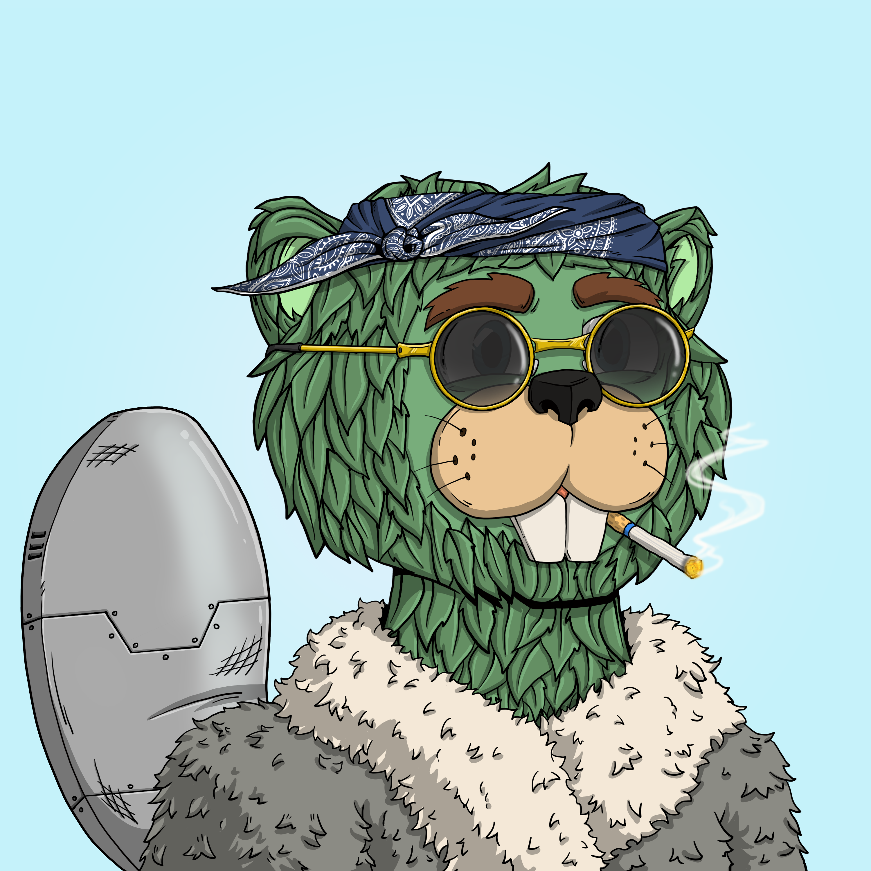 Beava Buds #1040 NFT on Algorand