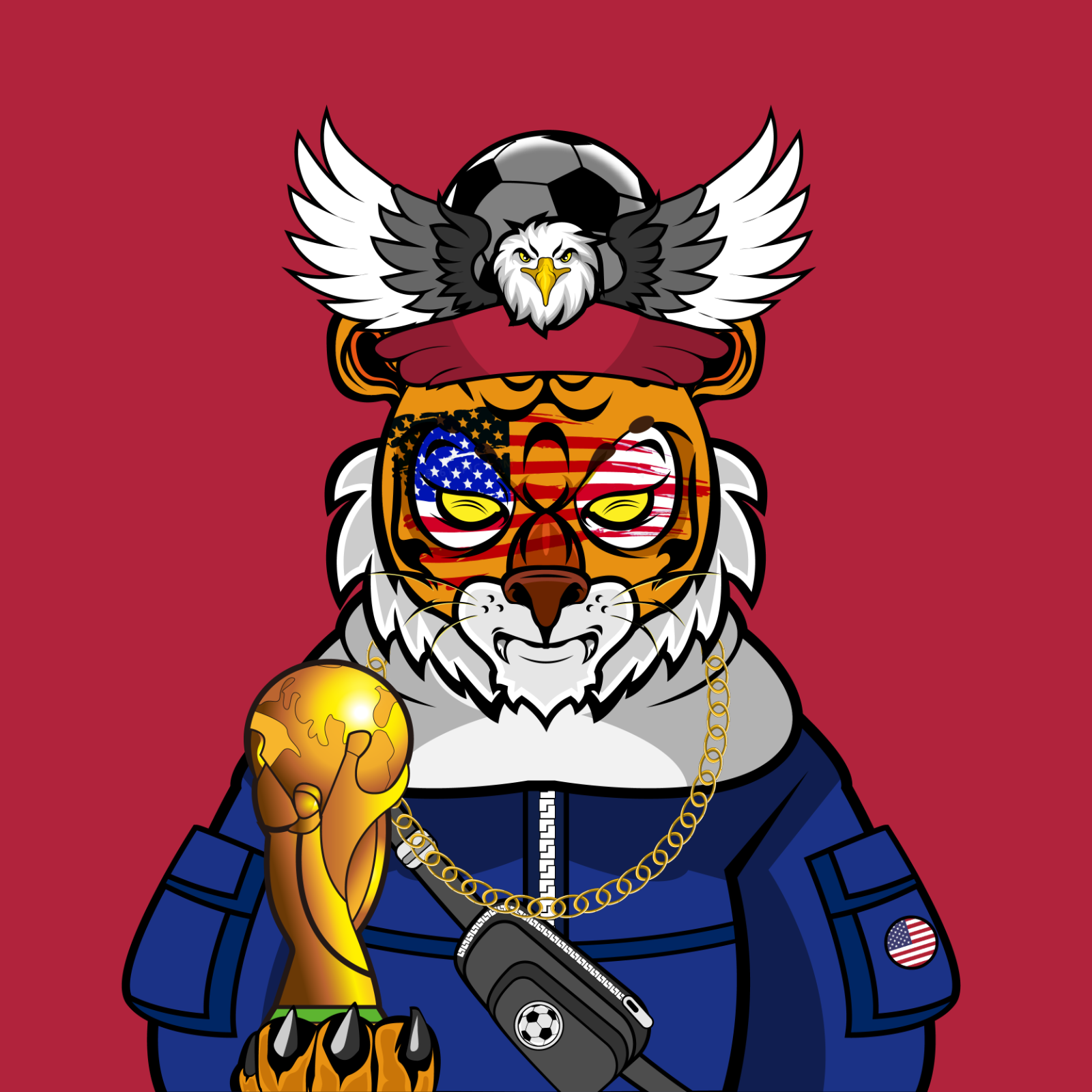 Football TigerChi #0271 NFT on Algorand