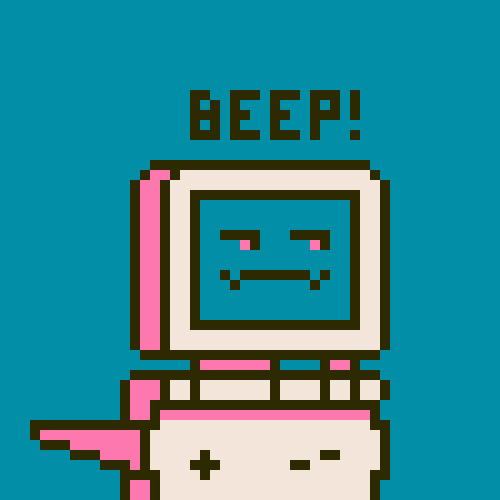 Beepboy SP 420 NFT on Algorand
