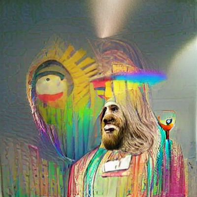 Rainbow Jesus Does No Wrong